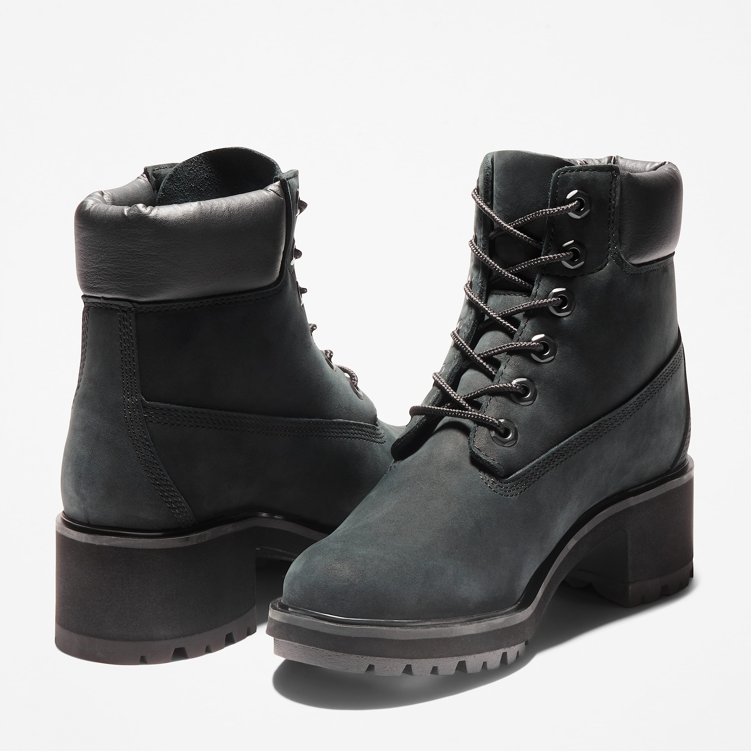 Womens Kinsley 6Inch Waterproof Boot TBL Black Nubuck ALT5