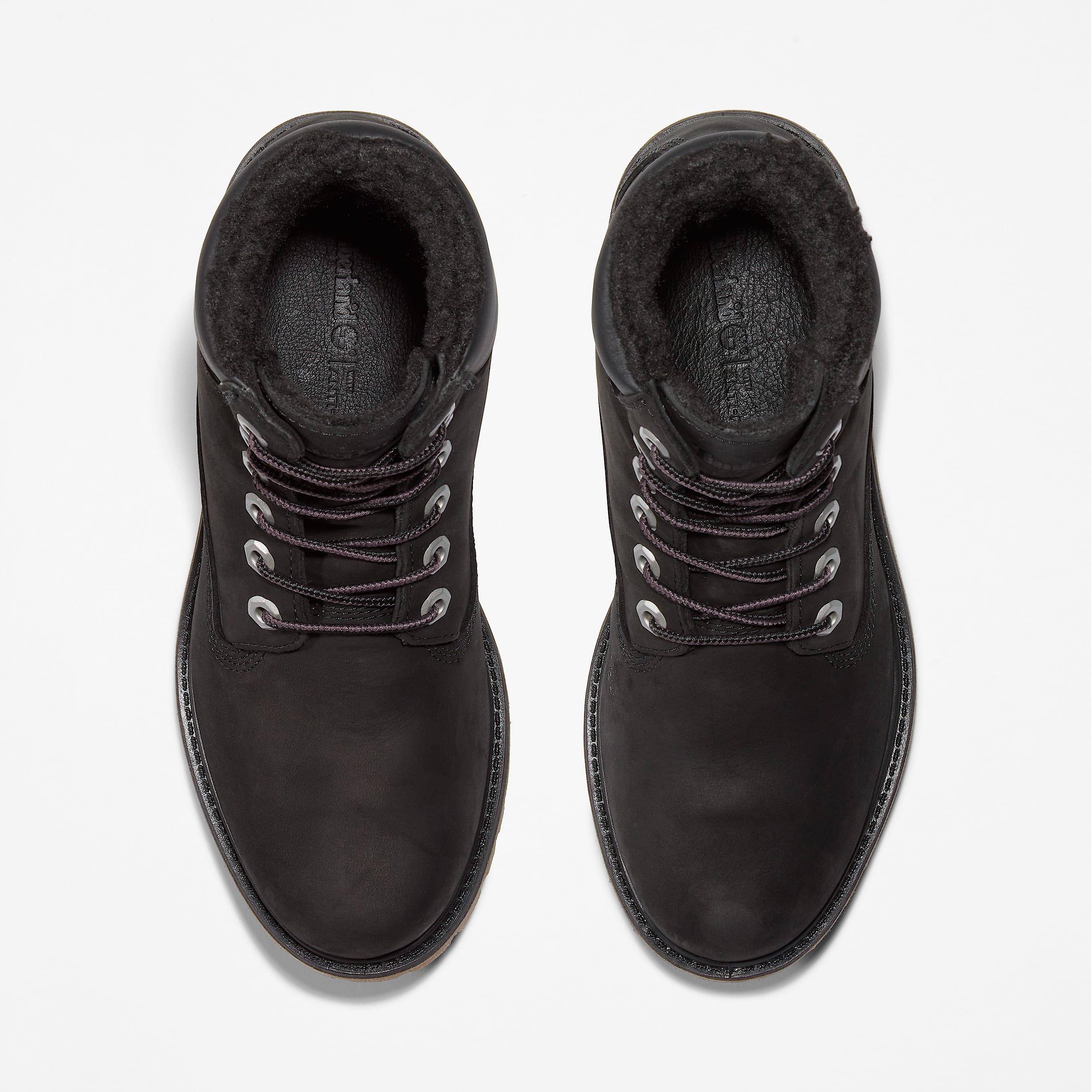 Womens 6Inch Premium FleeceLined Waterproof Boot TBL Black Nubuck ALT2