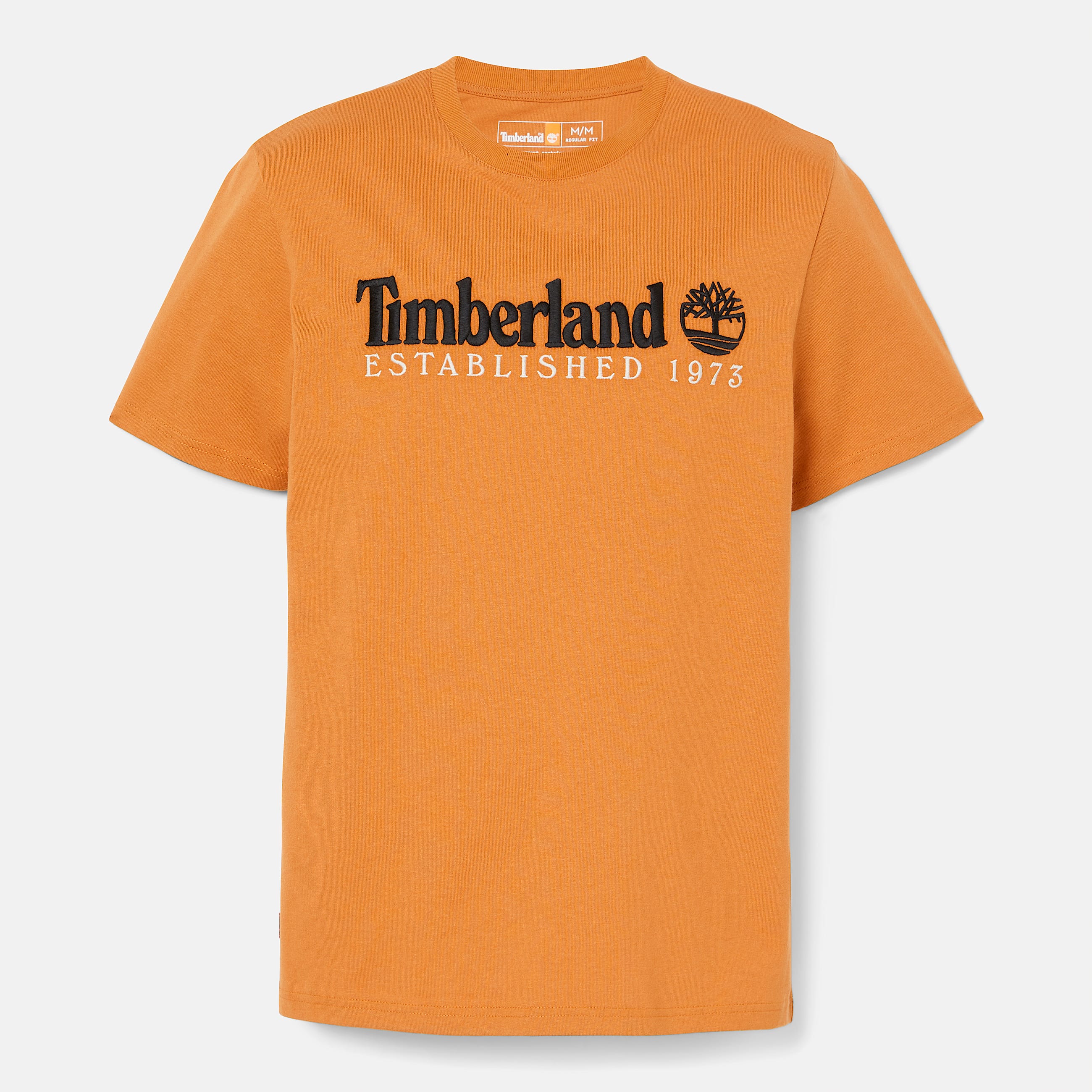 Mens Short Sleeve Est 1973 Crew TShirt TBL Wheat Boot ALT10