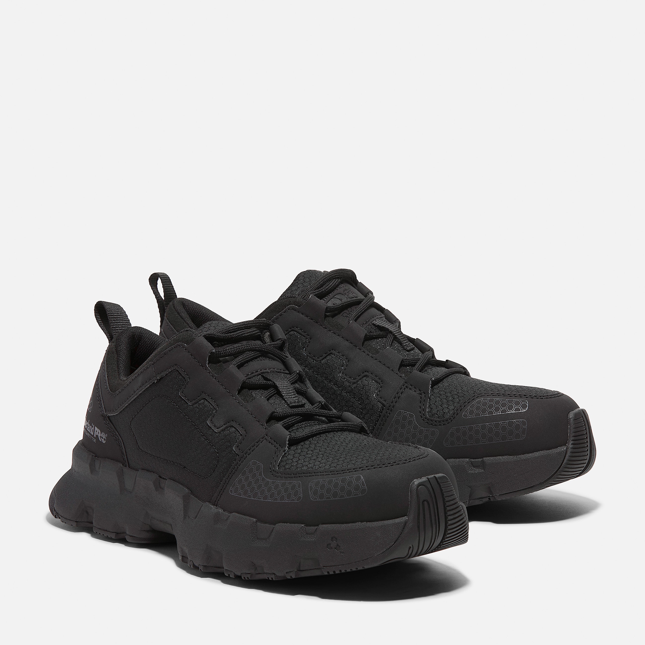 Mens Timberland PRO Powertrain EV Composite Toe Work Sneaker TBL Black ALT4