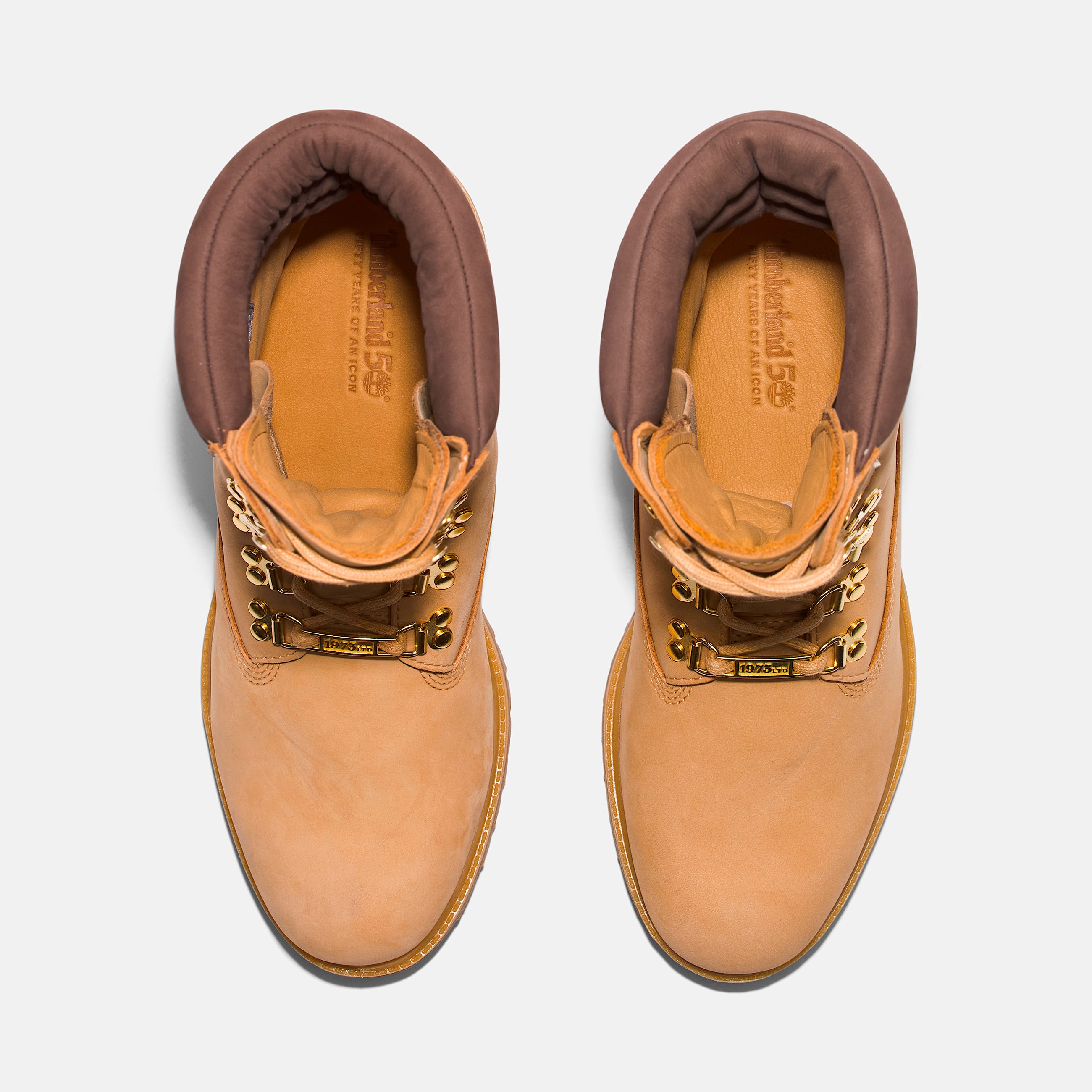 Mens Timberland 50th Edition Butters Waterproof Super Boot TBL Light Beige Nubuck ALT2