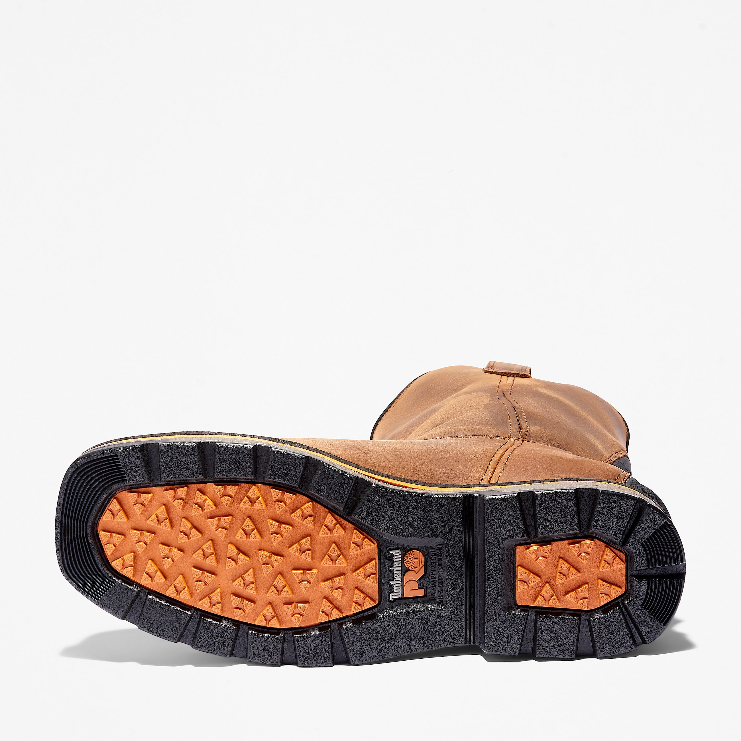 Mens True Grit Pull On Composite Toe Waterproof Work Boot TBL Earth Brown ALT3