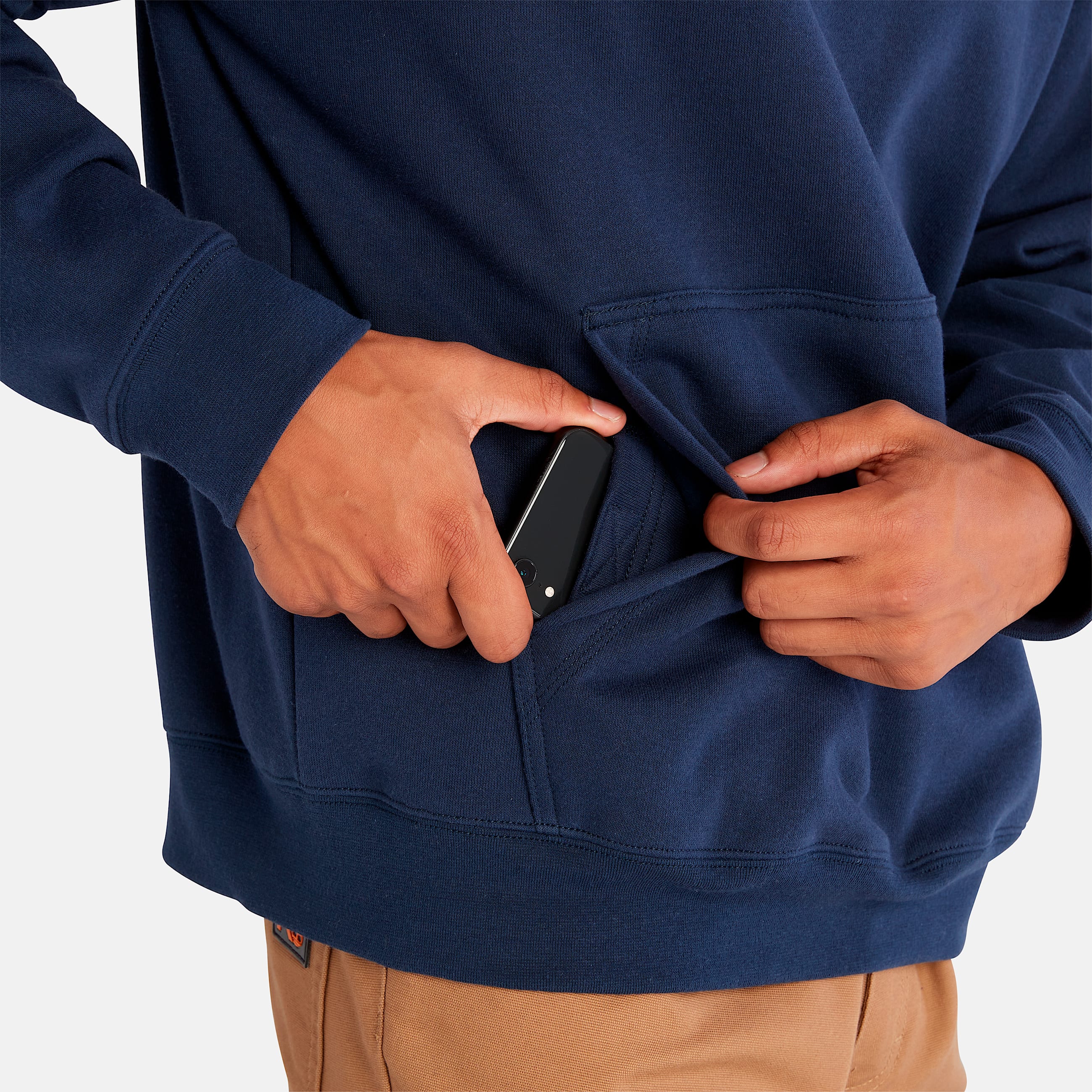 Mens Timberland PRO Hood Honcho Sport Hoodie TBL Black Iris ALT4