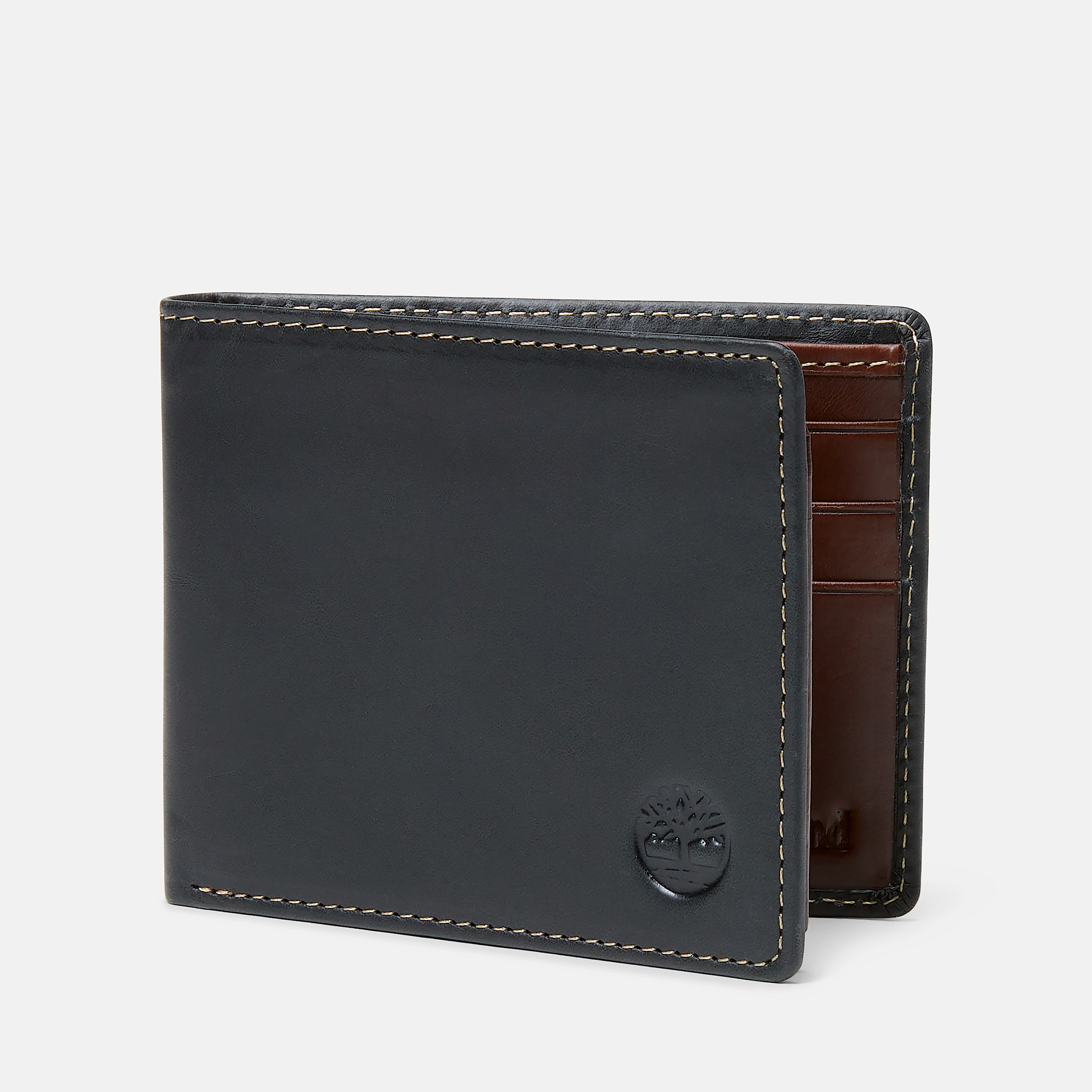 Cartera Waxy Pull Up Passcase TBL Negro HERO