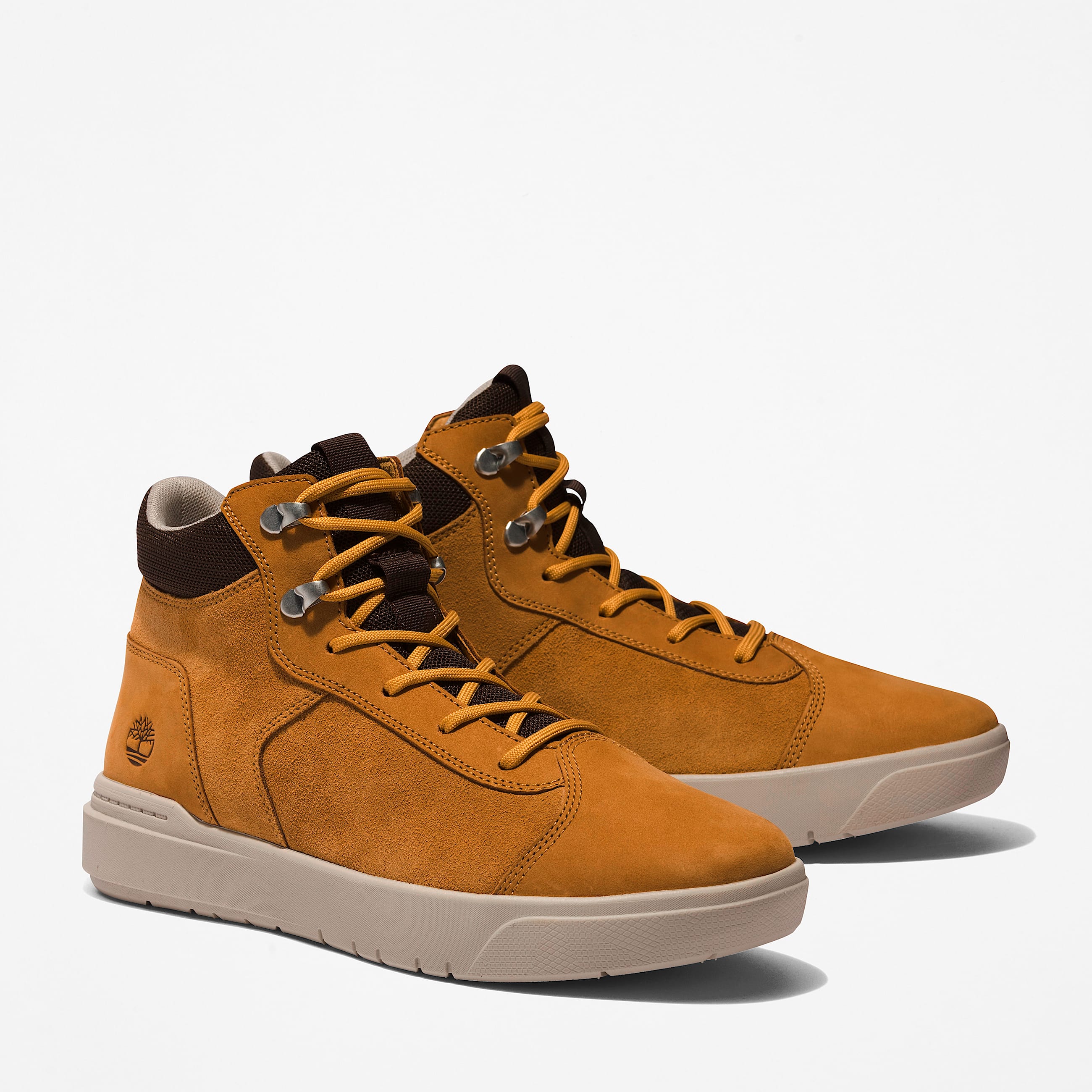 Mens Seneca Bay Sneaker Boot TBL Wheat Nubuck ALT4