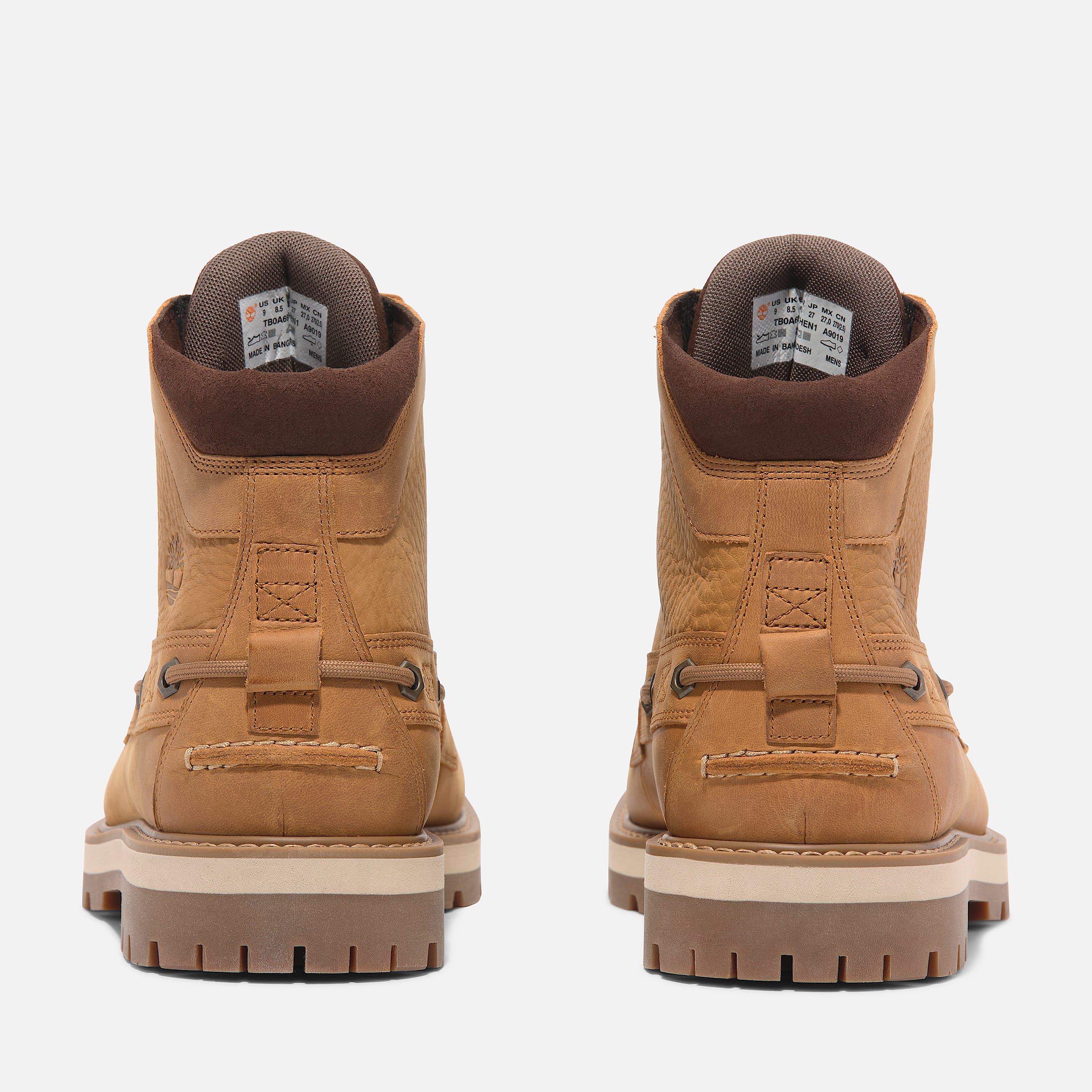 Men's Britton Road 7-Eye Moc Toe Boots - Wheat Full-Grain