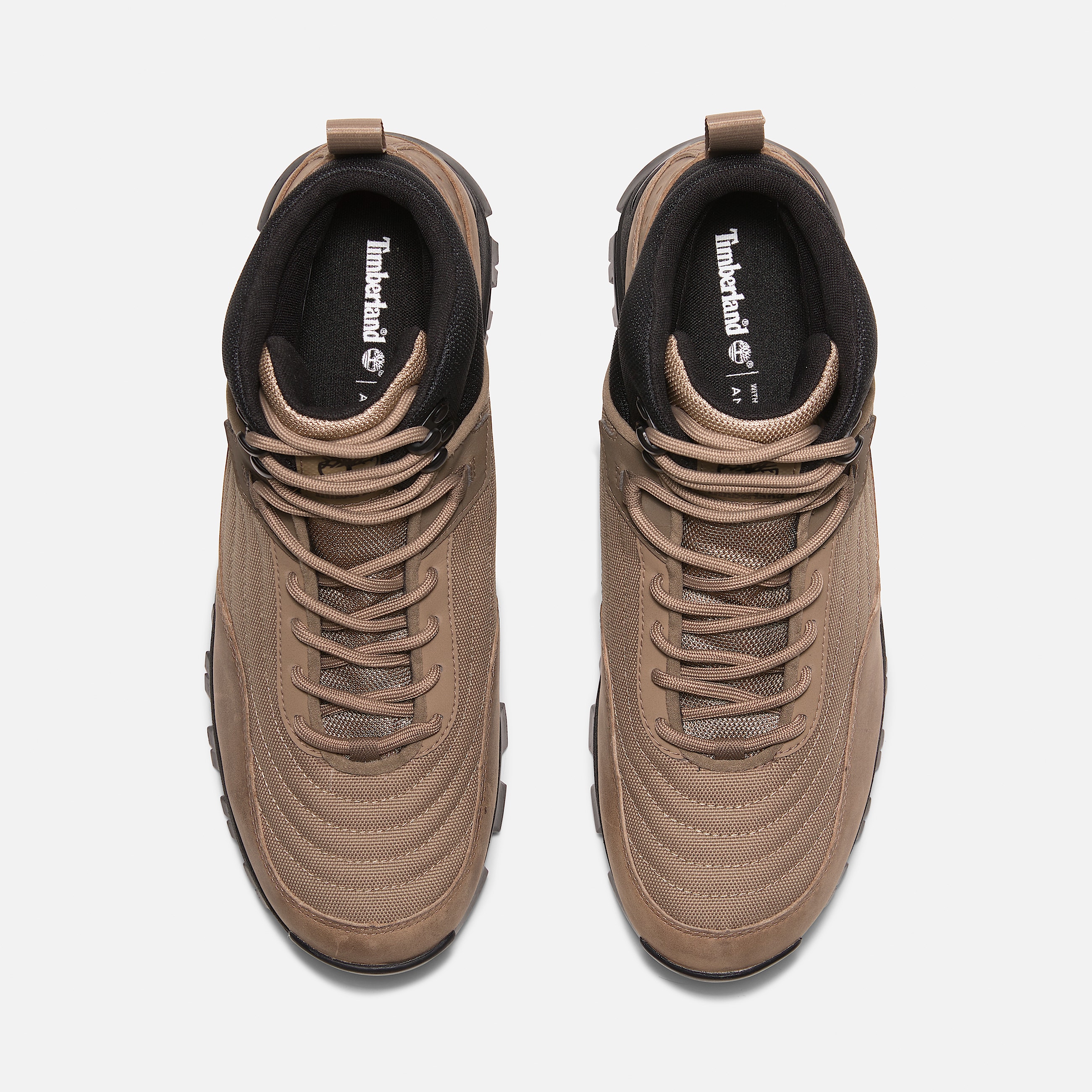 Mens Mt Maddsen Mid LaceUp Waterproof Hiking Boot TBL Beige Mesh ALT2