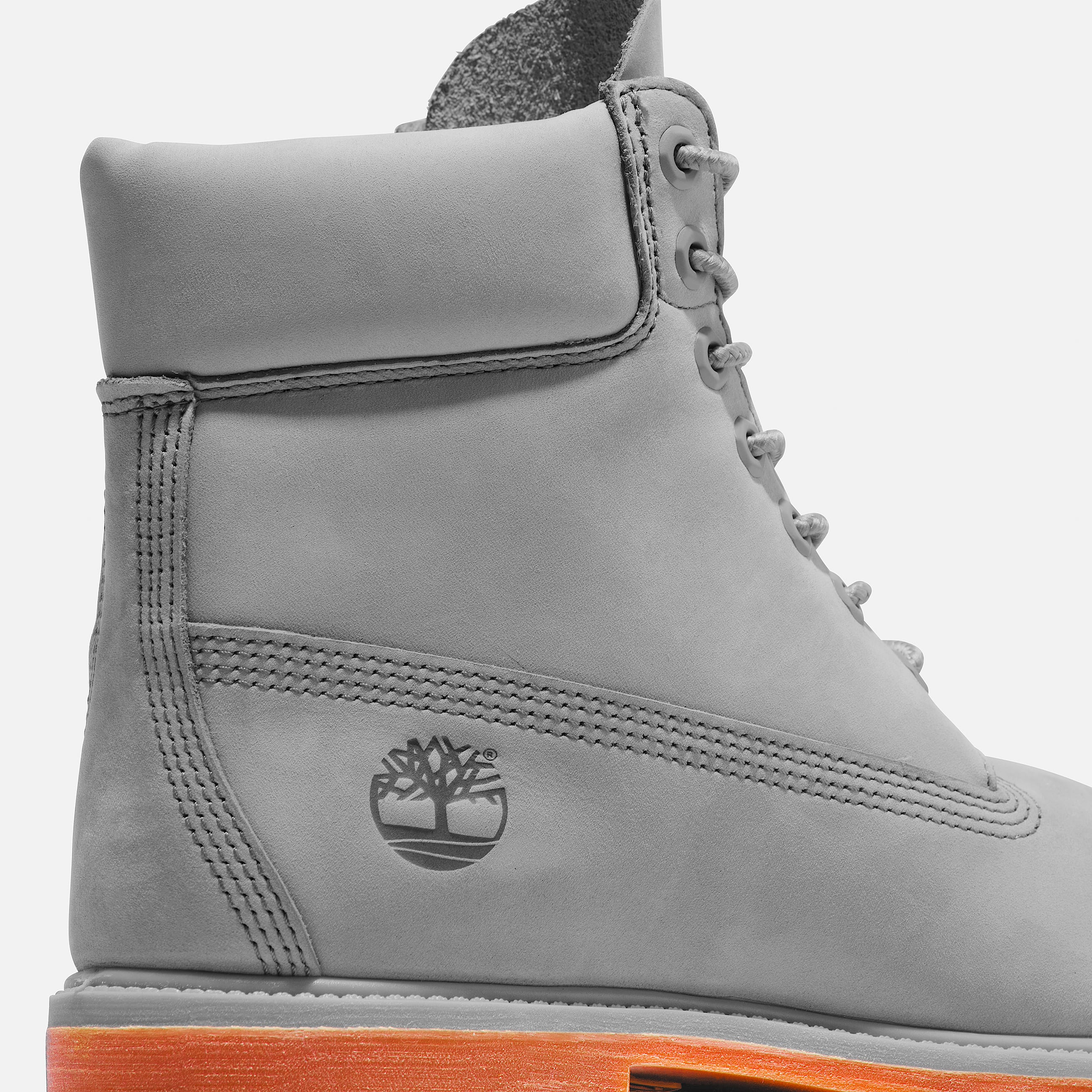 Botte impermable Timberland 50th Anniversary Edition 6Inch pour hommes TBL Nubuck gris ple ALT7