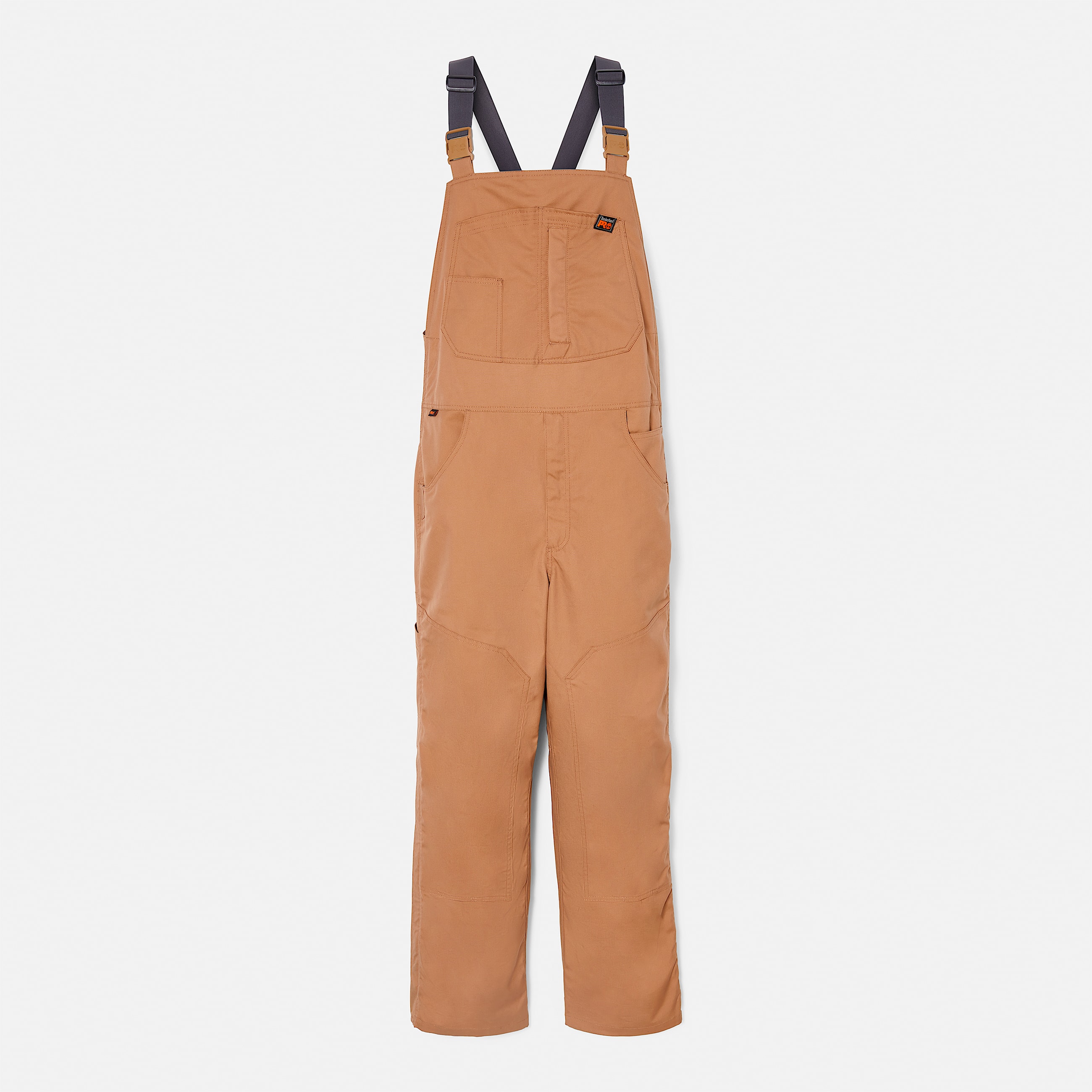 Mens Timberland PRO Morphix Athletic Flex Carpenter Bib Overall TBL Dark Wheat ALT10