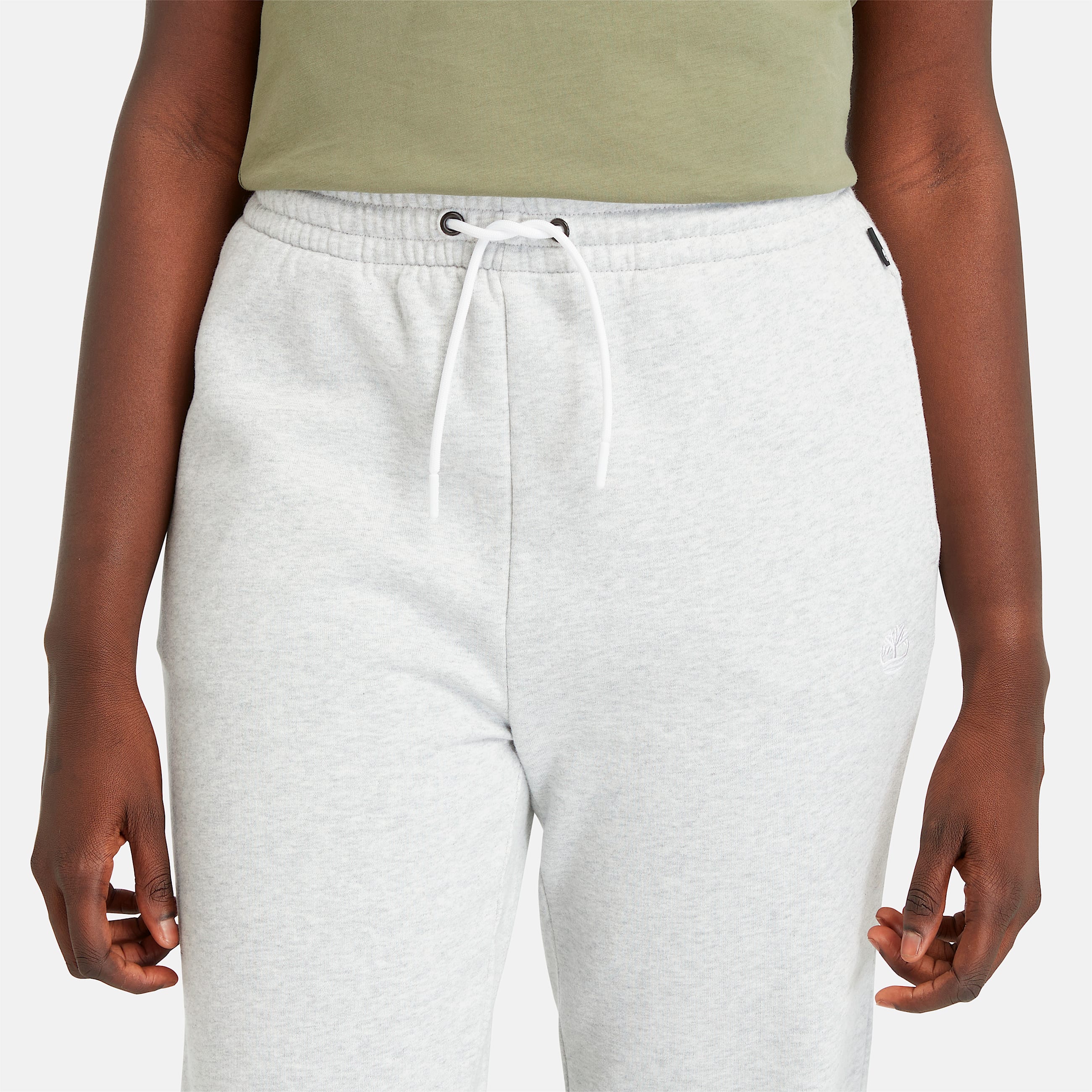 Womens Exeter River Brushed Back Jogger Pant TBL Light Grey Melange ALT2