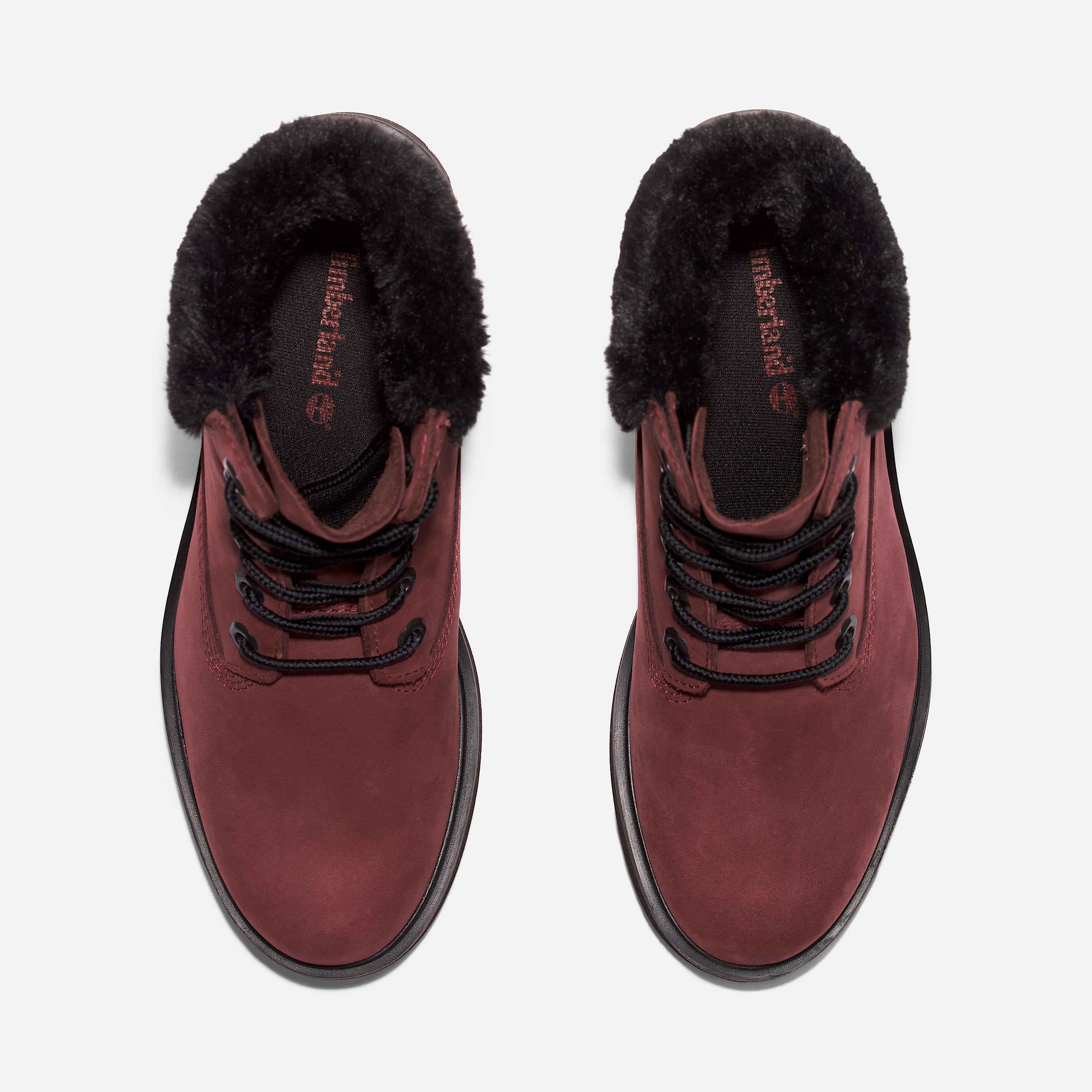 Womens Kinsley 6Inch Waterproof Boot TBL Burgundy Nubuck ALT2