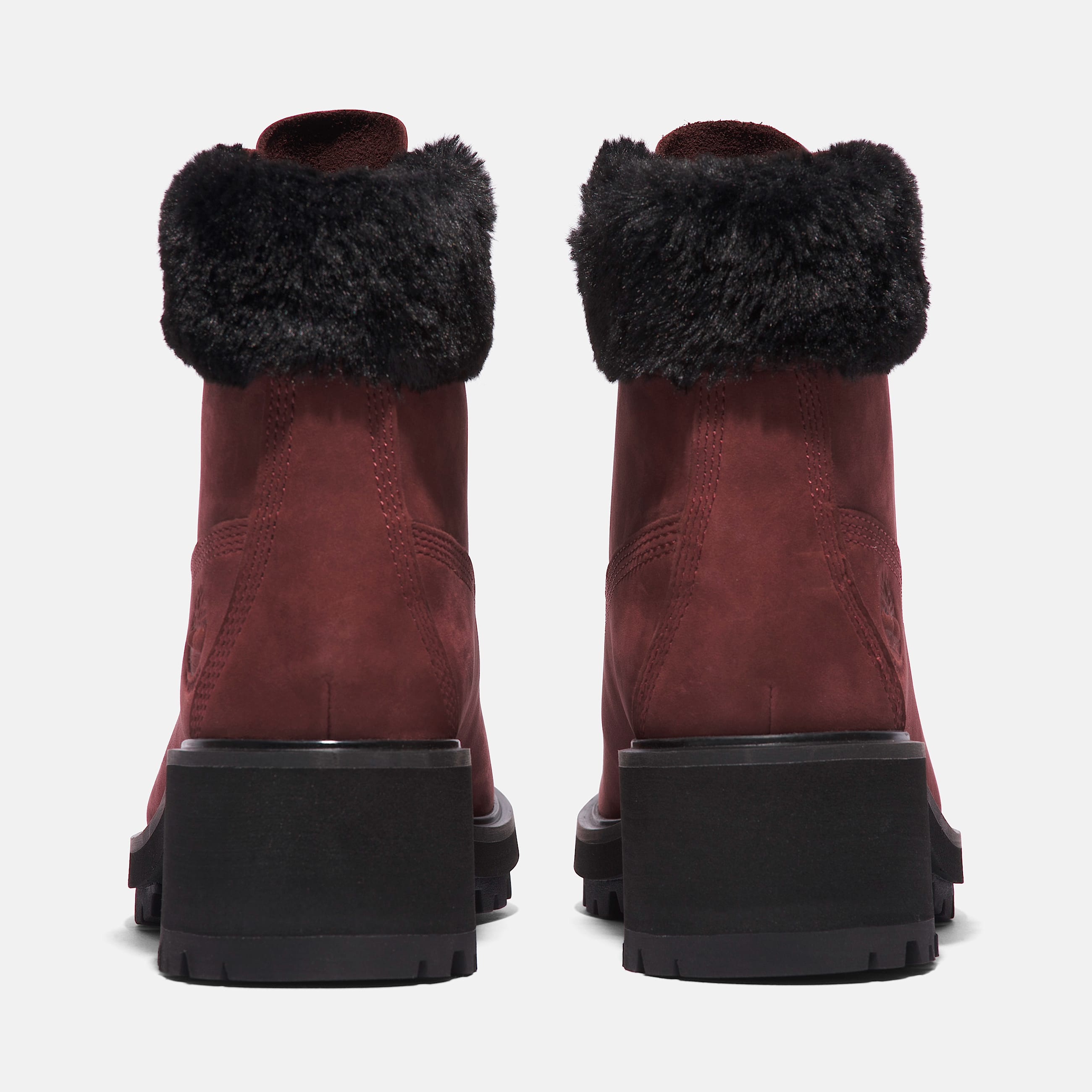 Womens Kinsley 6Inch Waterproof Boot TBL Burgundy Nubuck ALT5