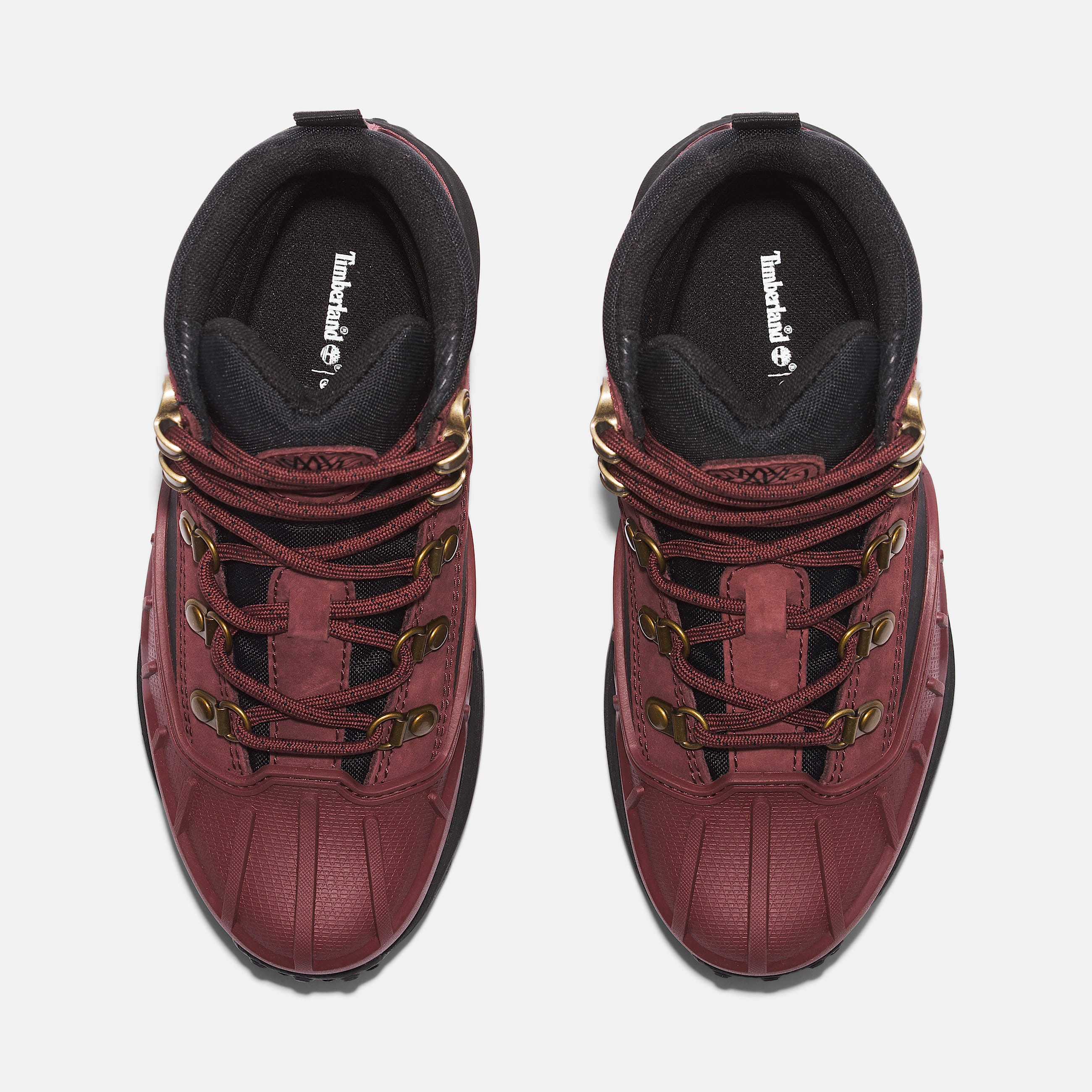 Junior Converge Waterproof Hiking Boot TBL Burgundy Nubuck ALT2