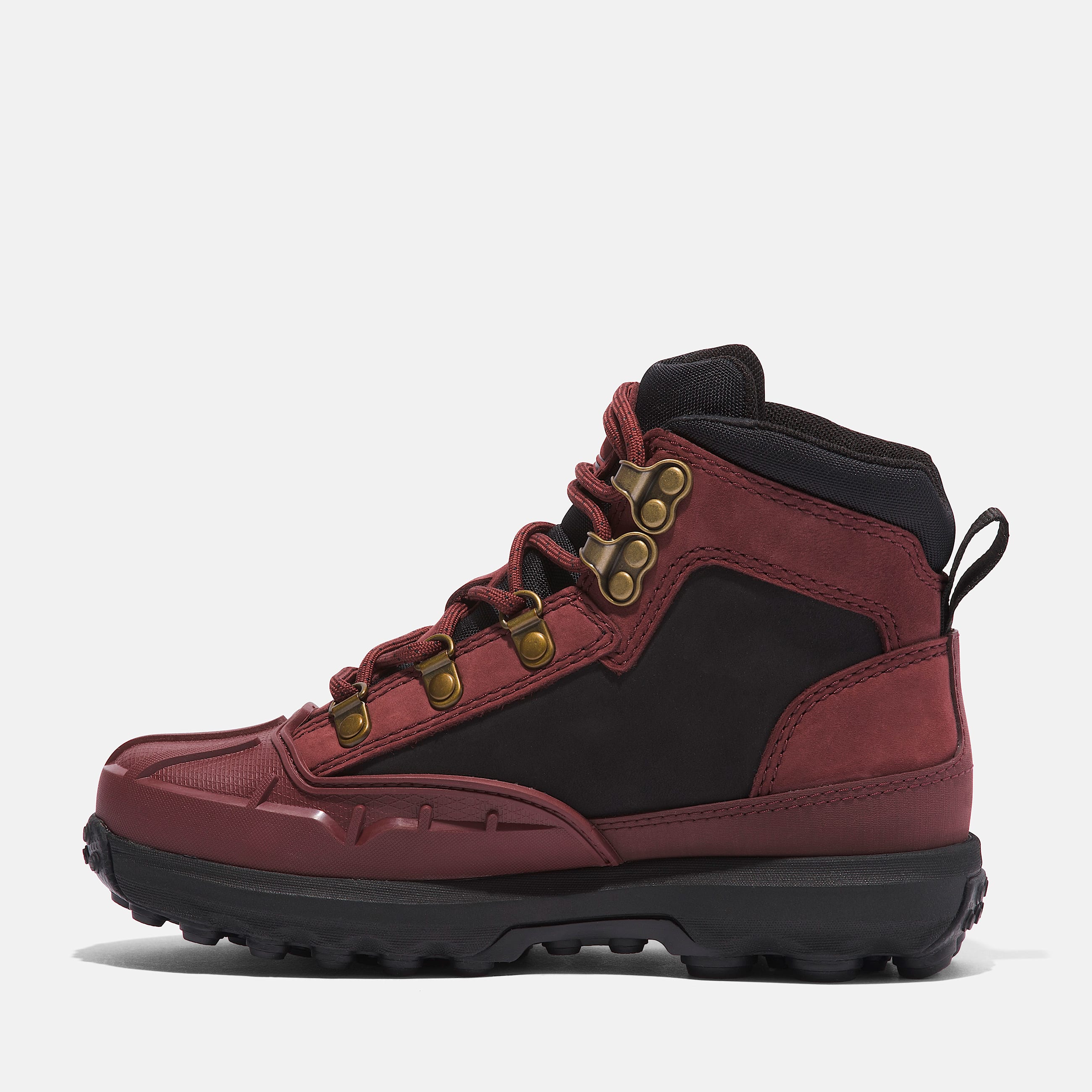 Junior Converge Waterproof Hiking Boot TBL Burgundy Nubuck ALT6