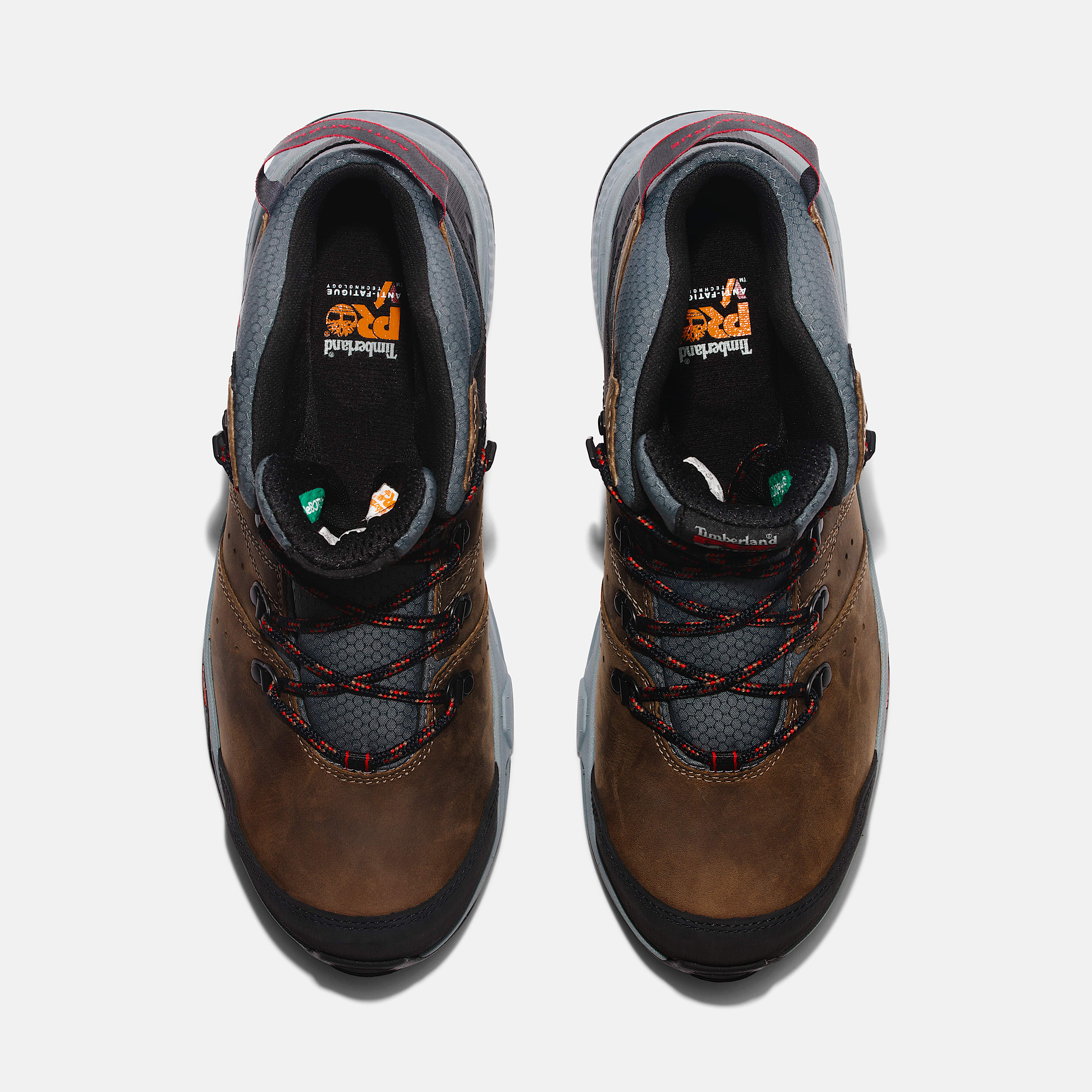 Mens Switchback Composite Toe Waterproof Work Boot TBL Turkish Coffee BrownRed ALT2