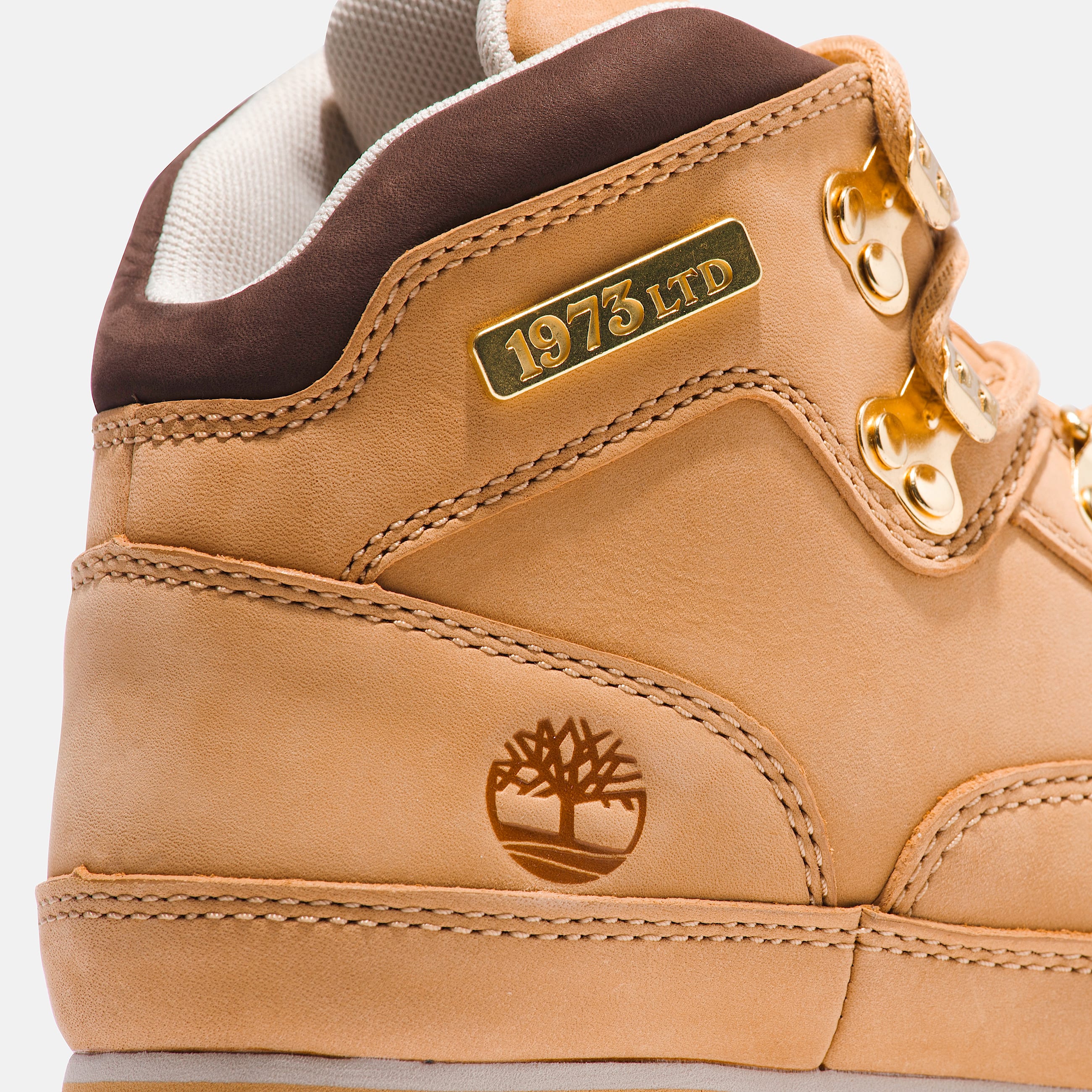 Womens  Timberland 50th Edition Butters Euro Hiker Leather Boot TBL Light Beige Nubuck ALT7