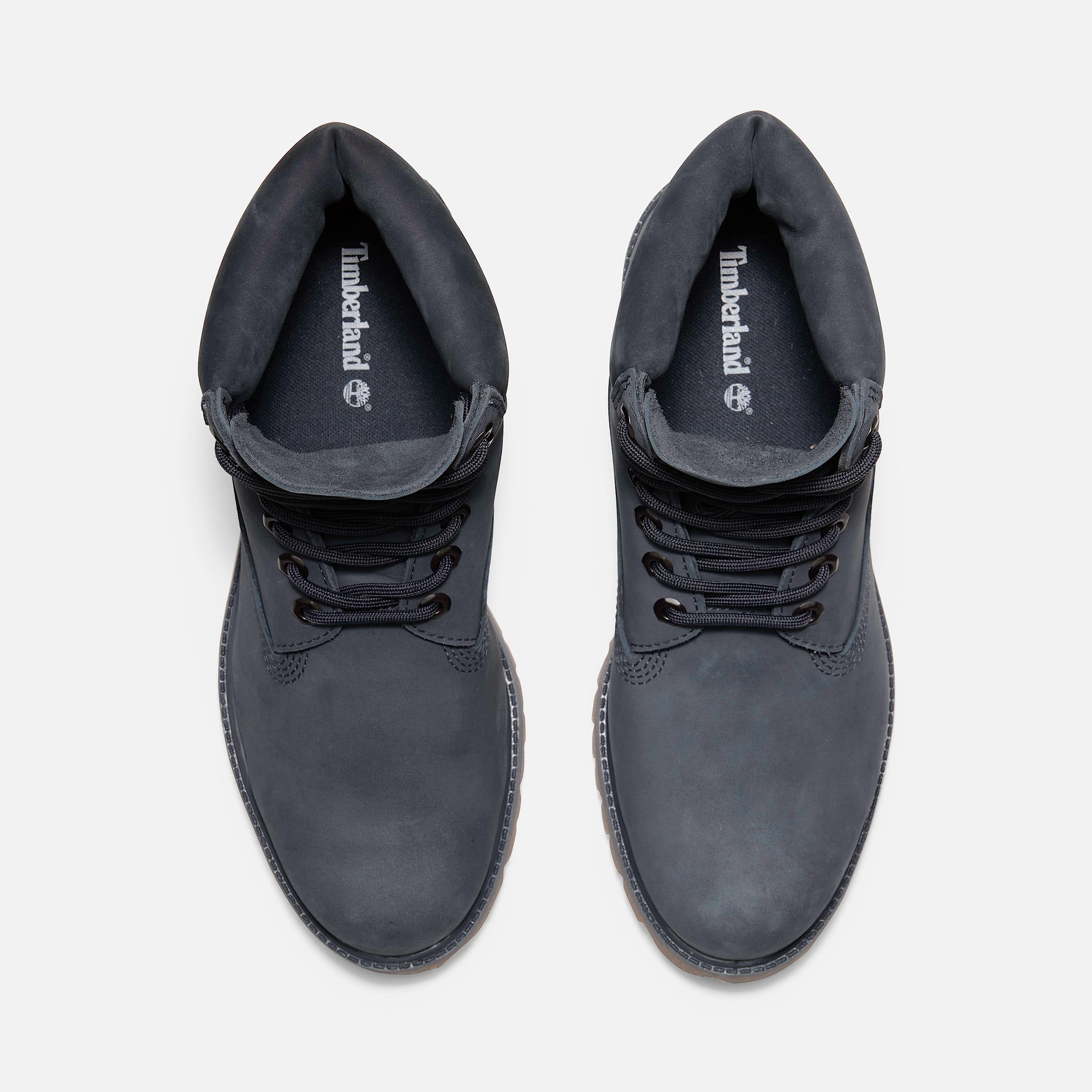 Mens Timberland Premium 6Inch Waterproof Boot TBL Dark Blue Nubuck ALT2