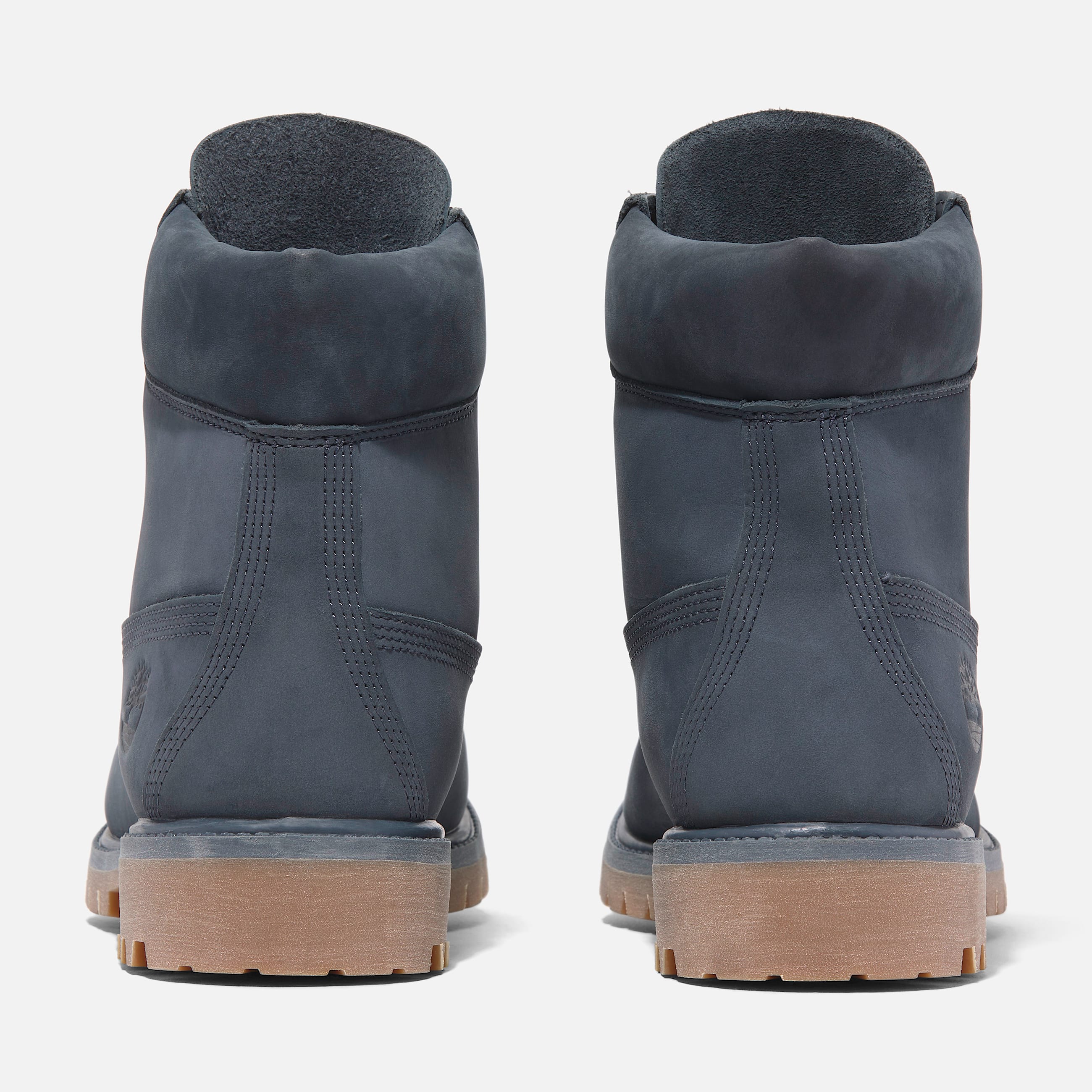 Mens Timberland Premium 6Inch Waterproof Boot TBL Dark Blue Nubuck ALT5