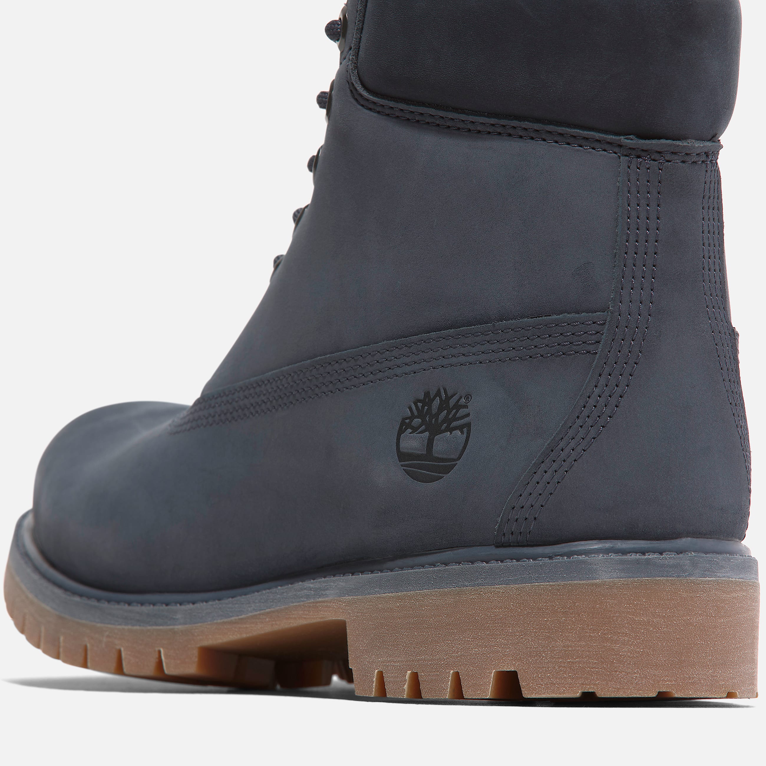Mens Timberland Premium 6Inch Waterproof Boot TBL Dark Blue Nubuck ALT7