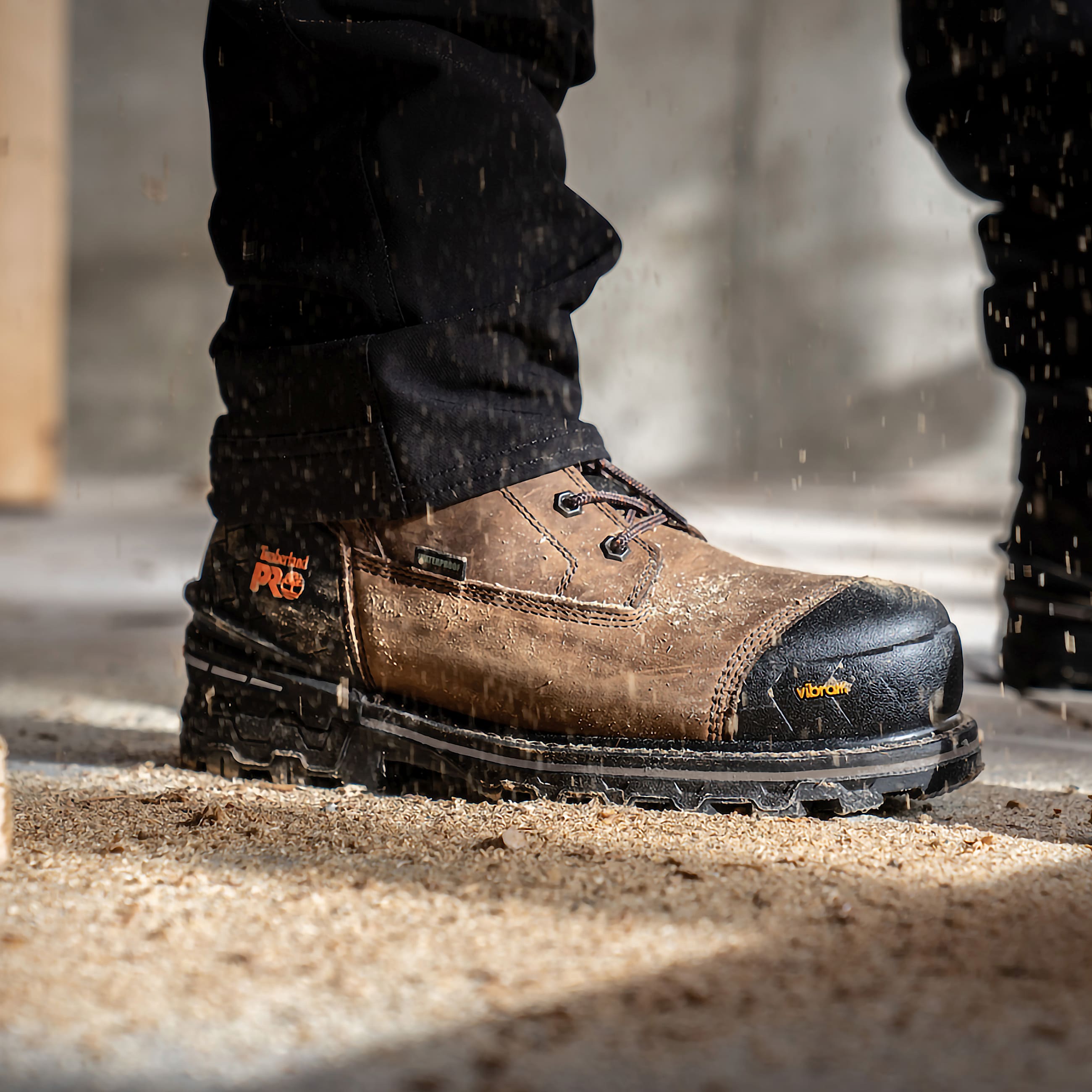 Mens Boondock HD 8 Composite Toe Waterproof Work Boot TBL Distressed Brown ALT9