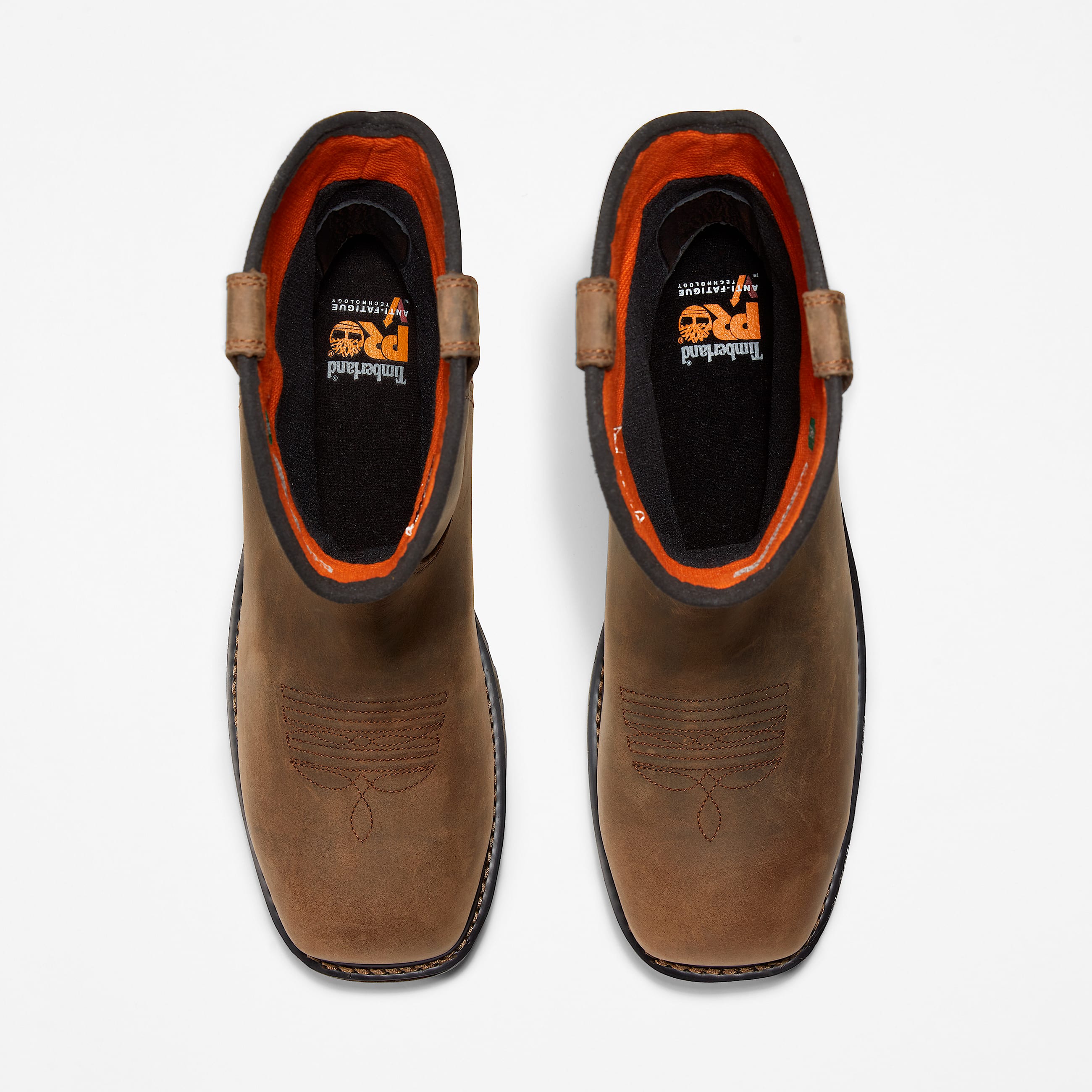 Mens True Grit Pull On Composite Toe Waterproof Work Boot TBL Turkish Coffee Brown ALT2