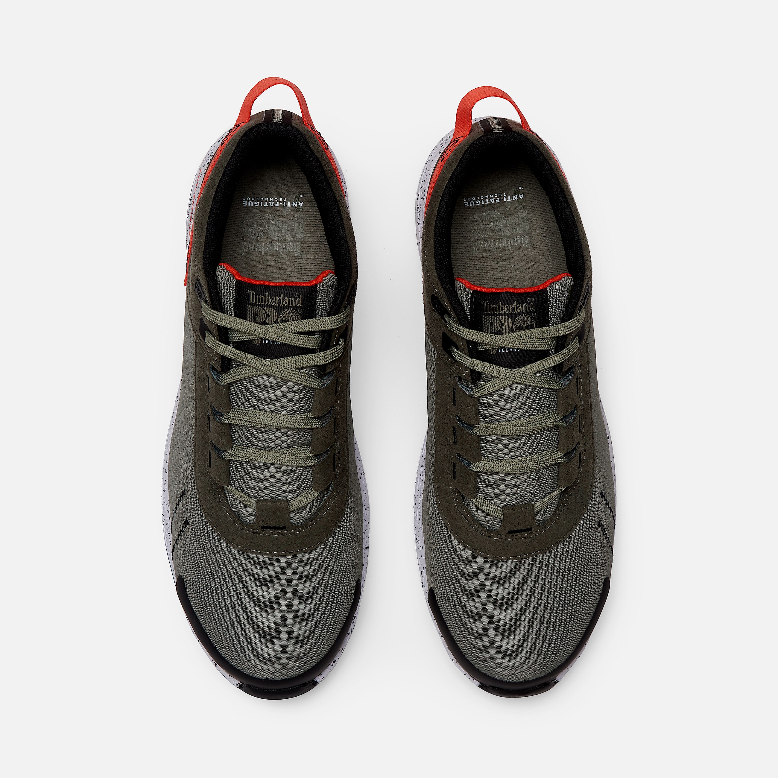 Mens Timberland PRO Overdrive CompToe Work Shoes TBL TealBlackPink ALT2