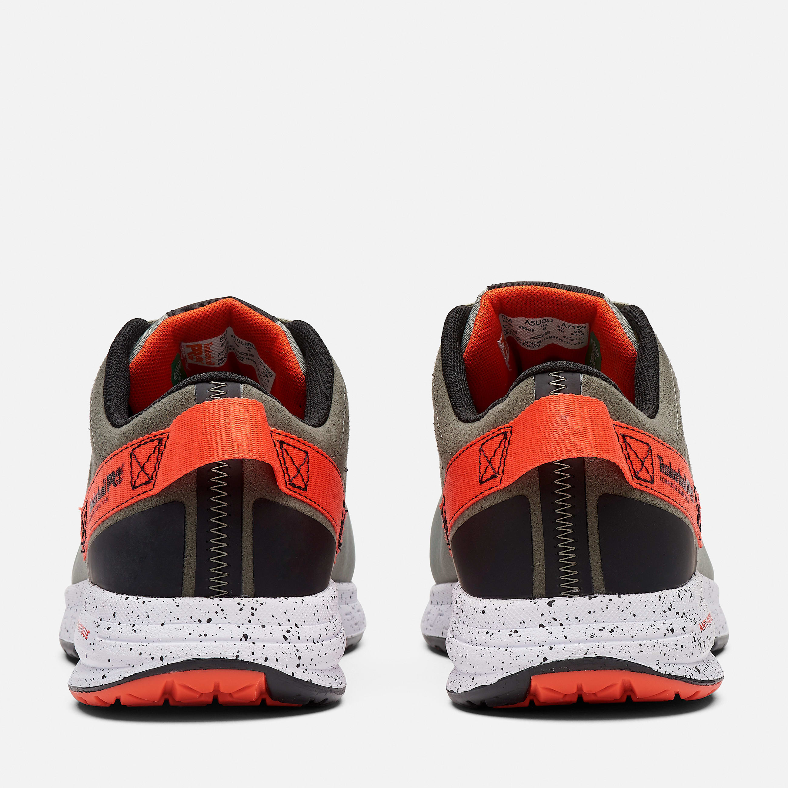 Mens Timberland PRO Overdrive CompToe Work Shoes TBL TealBlackPink ALT5