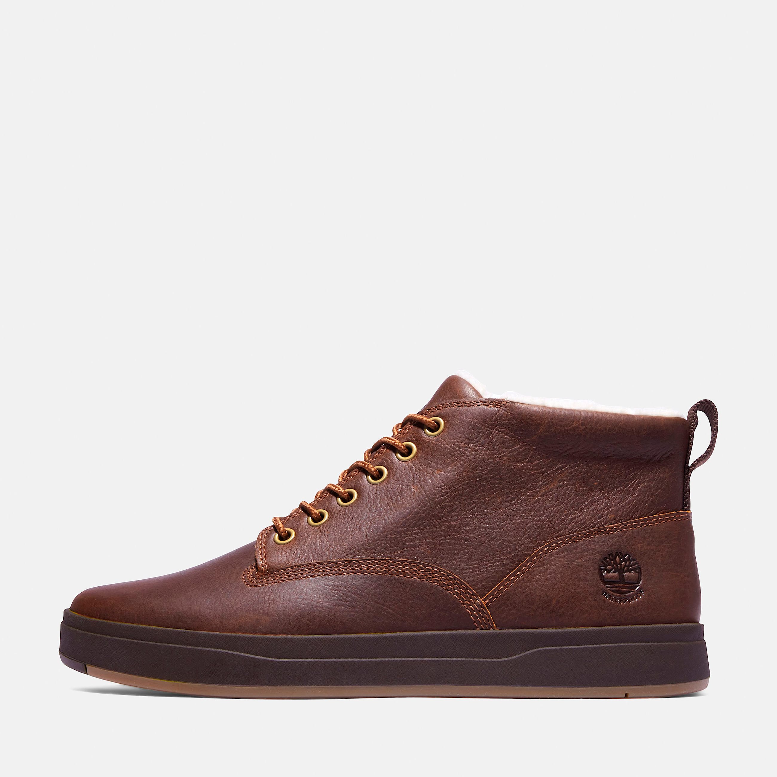 Mens Davis Square Waterproof Chukka TBL Rust FullGrain ALT7
