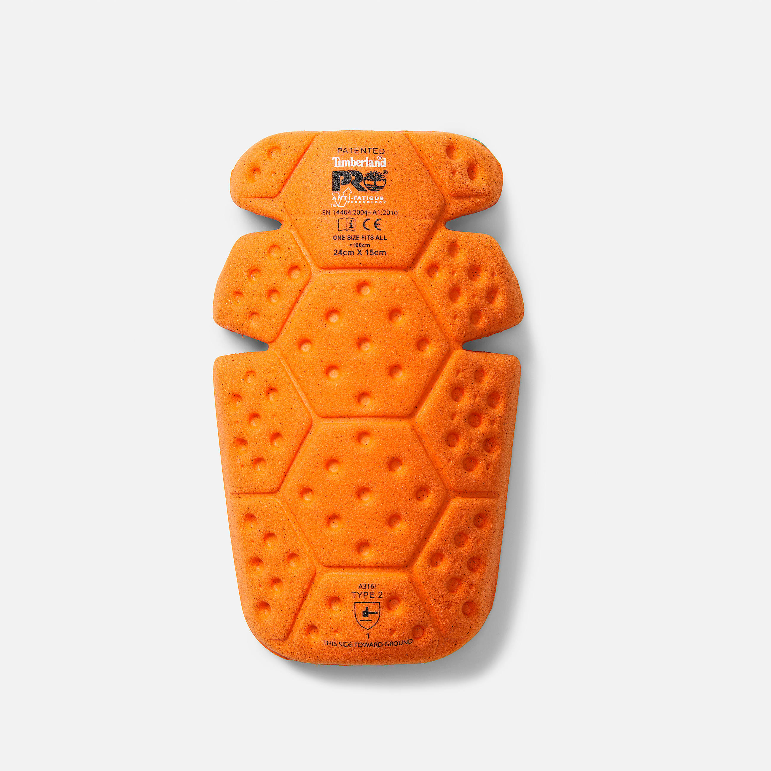 Timberland PRO AntiFatigue Technology KneePad Inserts TBL Orange Orange Blue HERO