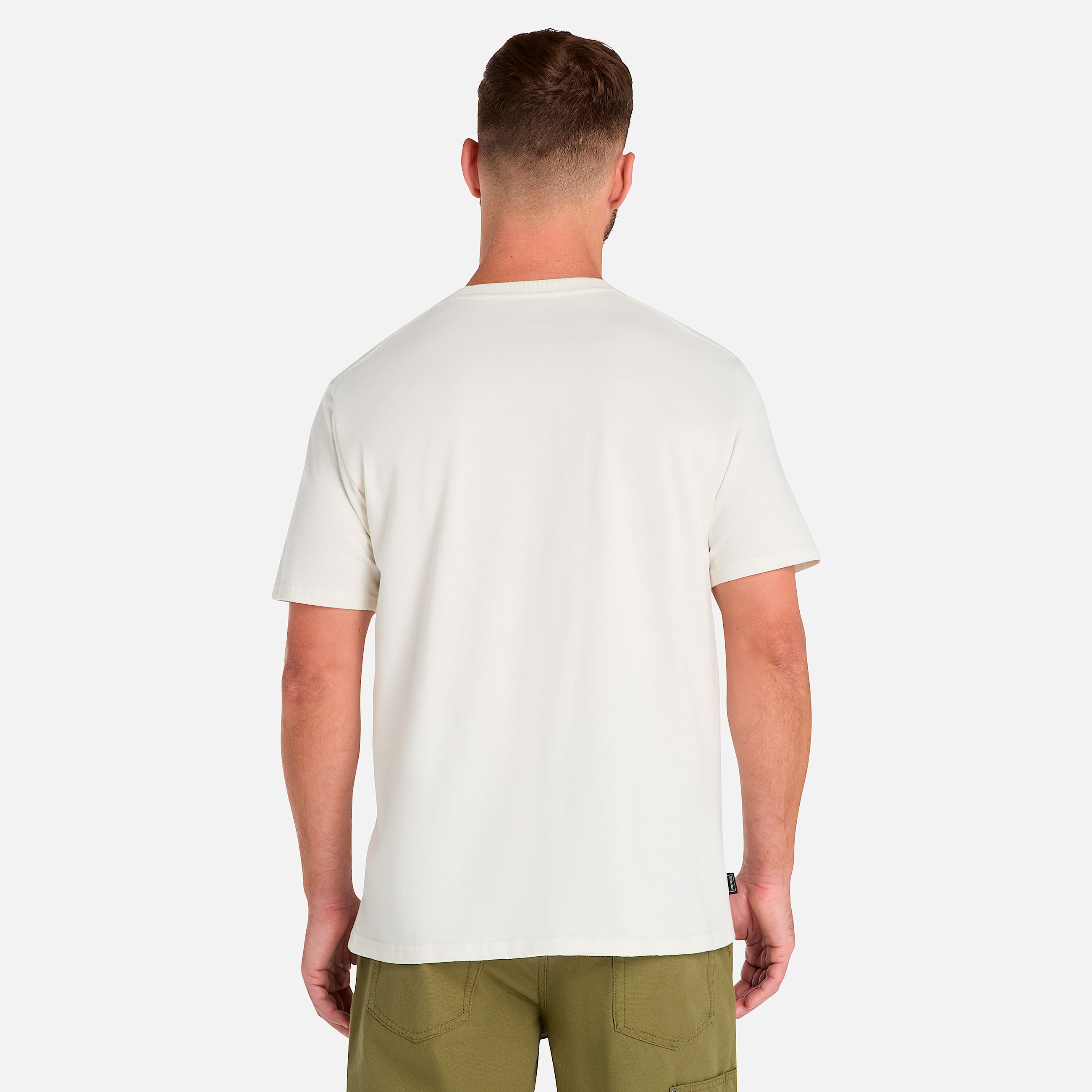 Mens Timberland PRO Innovation Blueprint TShirt TBL Vintage White ALT9