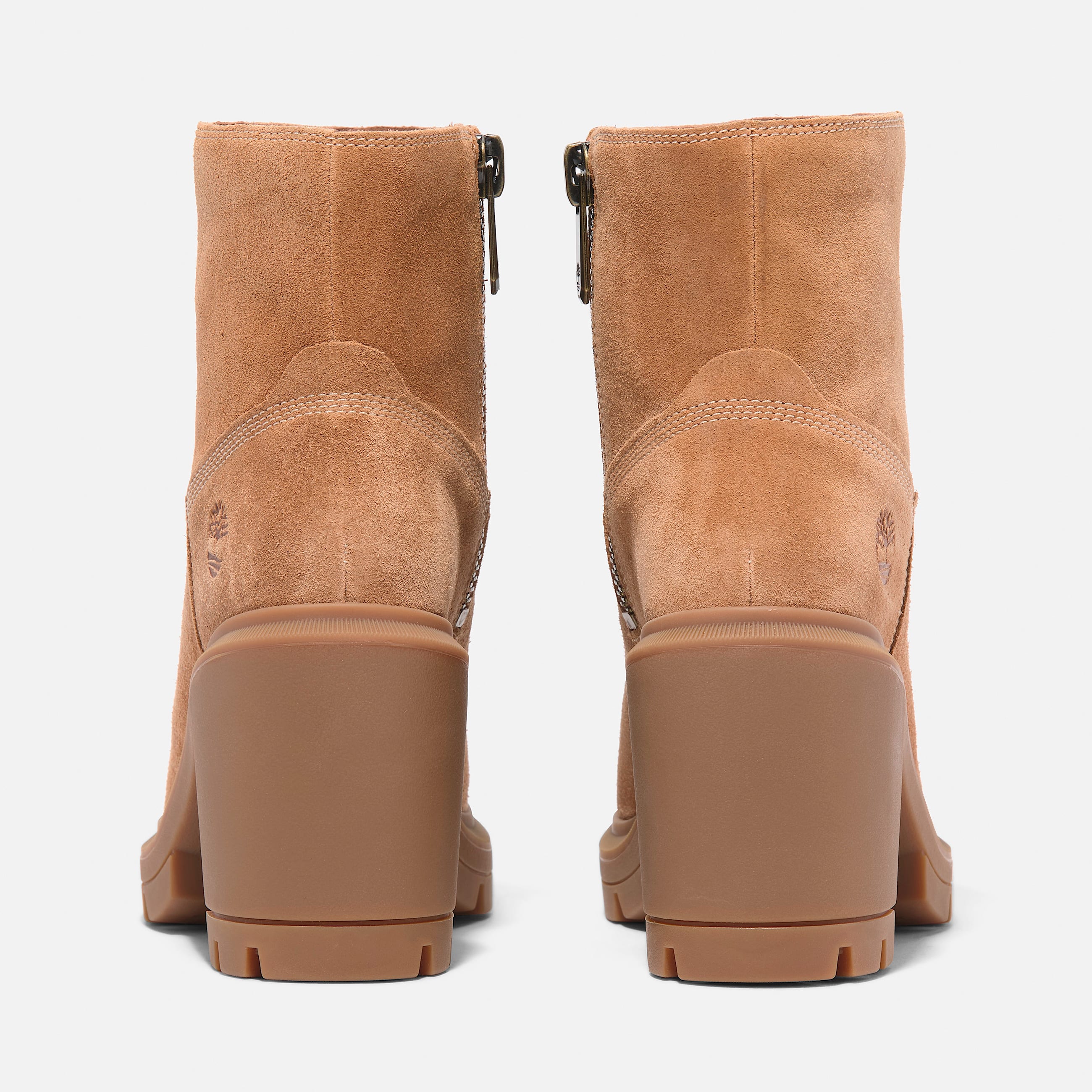 Womens Allington Heights Mid Zip Boot TBL Rust Suede ALT5