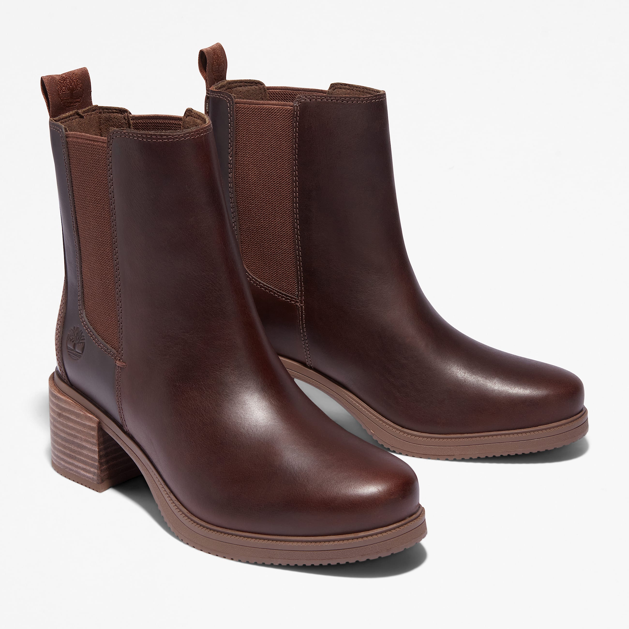 Botas Chelsea Dalston Vibe para Mujer TBL Marrn medio ALT4