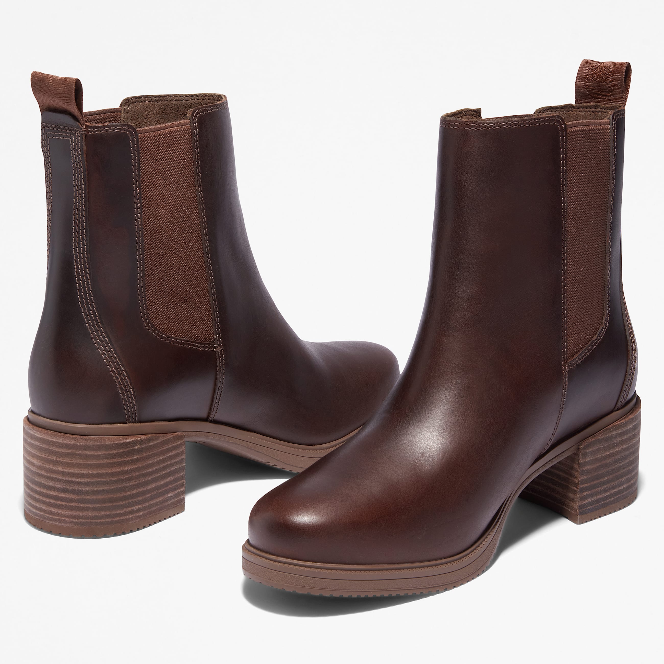Botas Chelsea Dalston Vibe para Mujer TBL Marrn medio ALT5