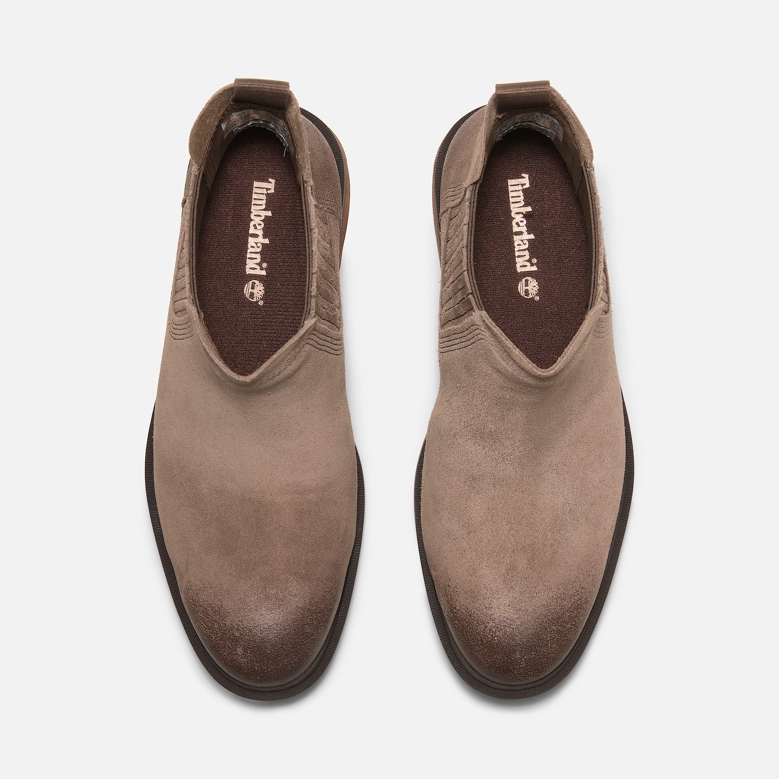 Womens Brimfield Chelsea Boot TBL Brown Suede ALT2