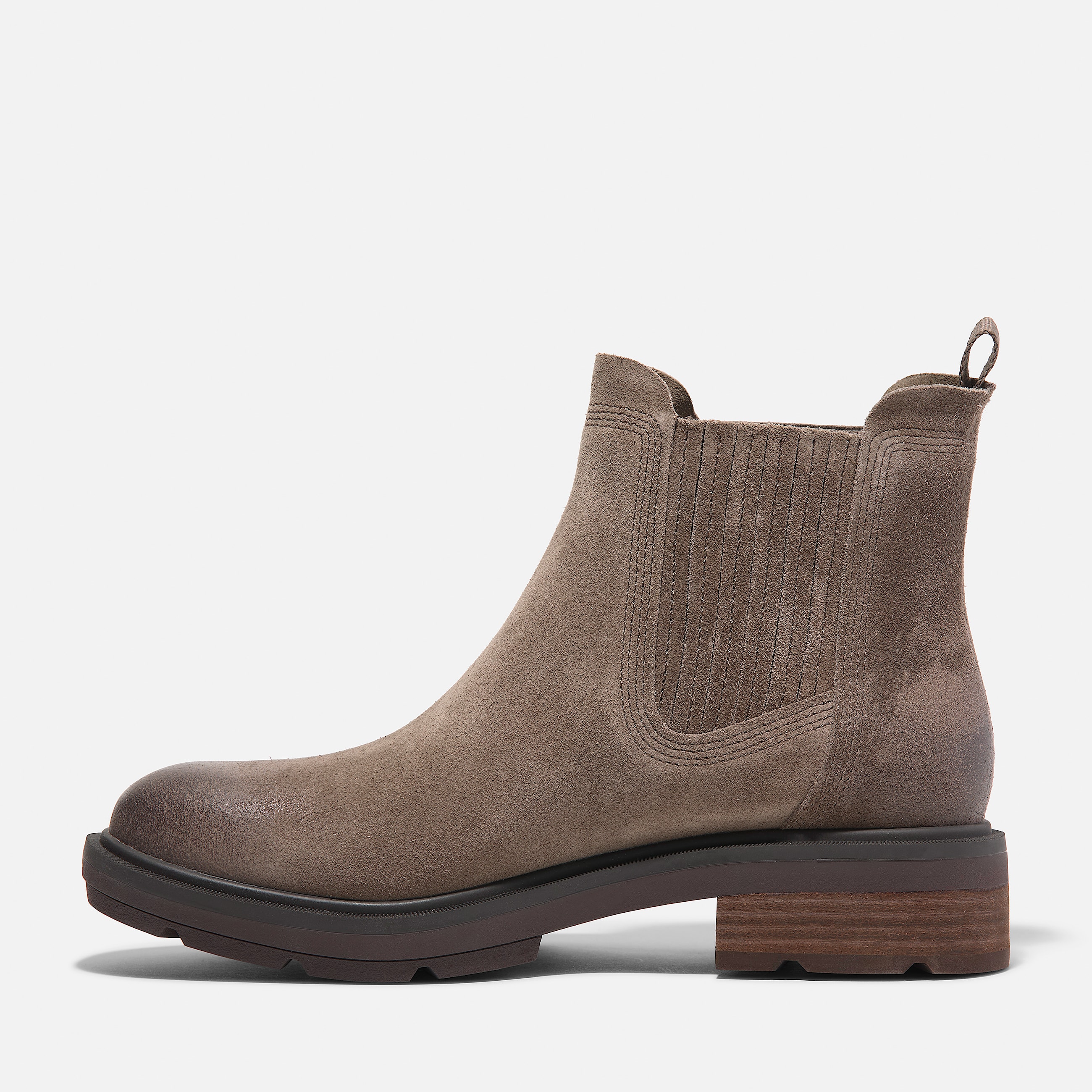 Womens Brimfield Chelsea Boot TBL Brown Suede ALT6
