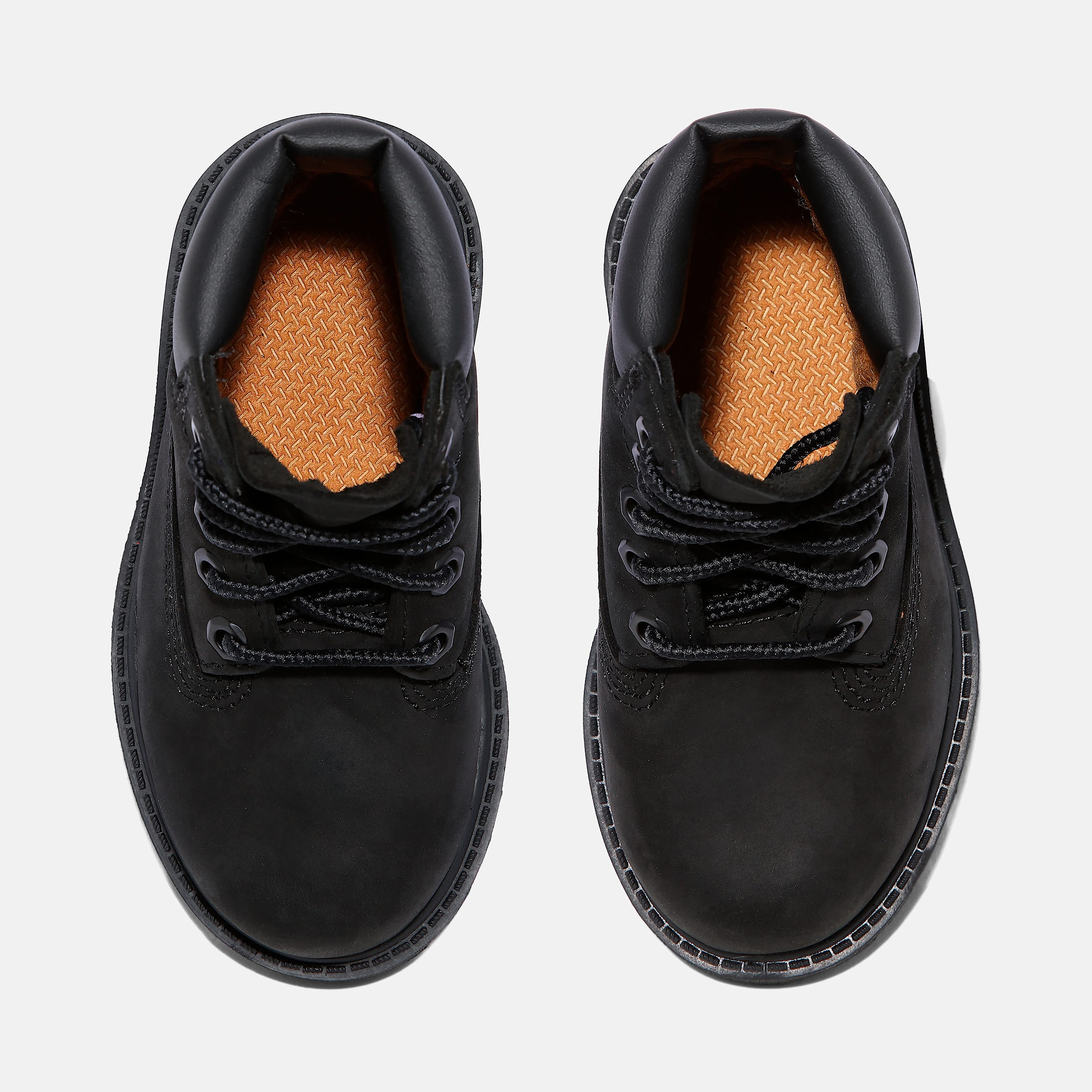 Toddler Timberland Premium 6Inch Waterproof Boot TBL Black Nubuck ALT2