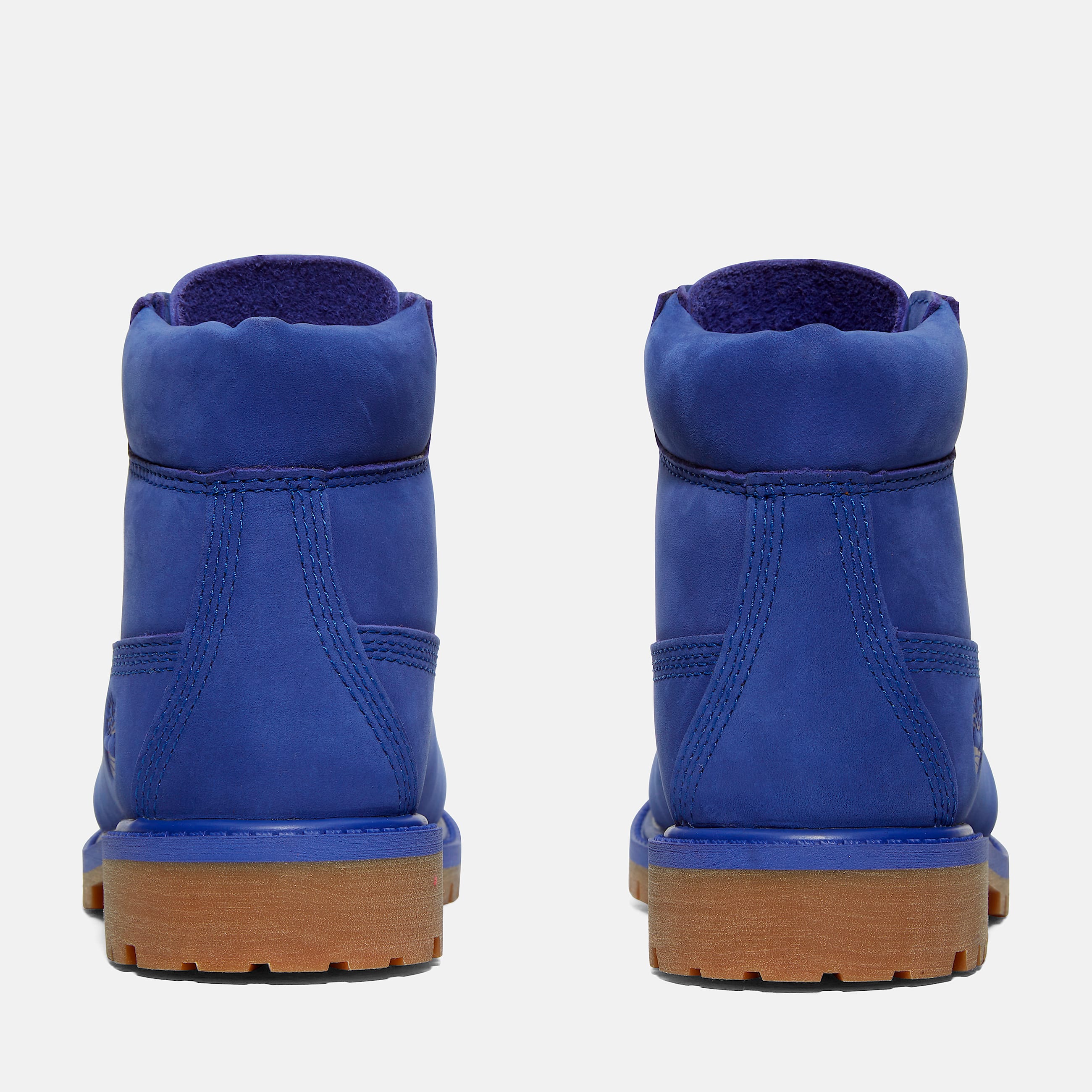 Youth Timberland 50th Edition Premium 6Inch Waterproof Boot TBL Bright Blue Nubuck ALT5