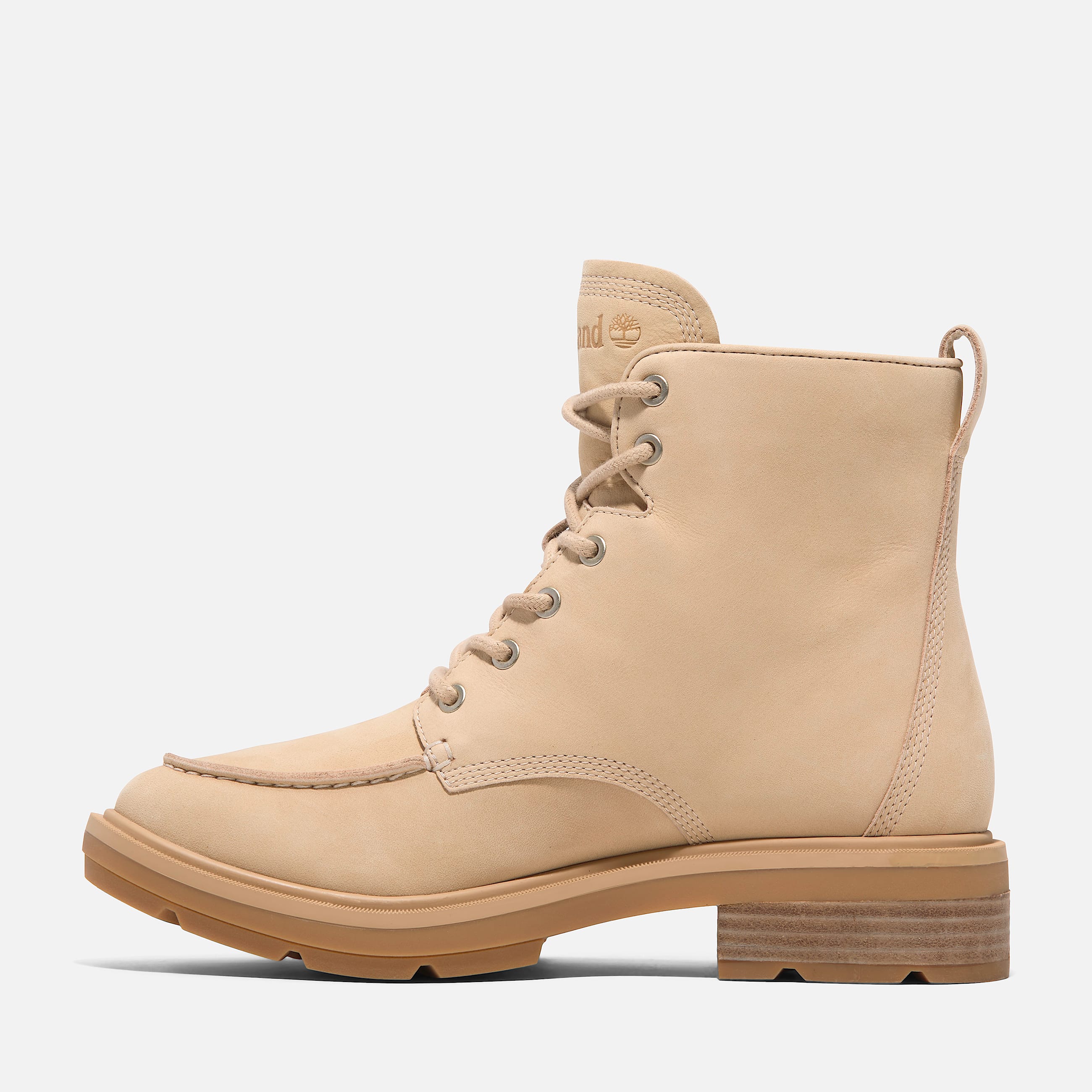 Womens Brimfield Mid LaceUp Boot TBL Light Beige Nubuck ALT6