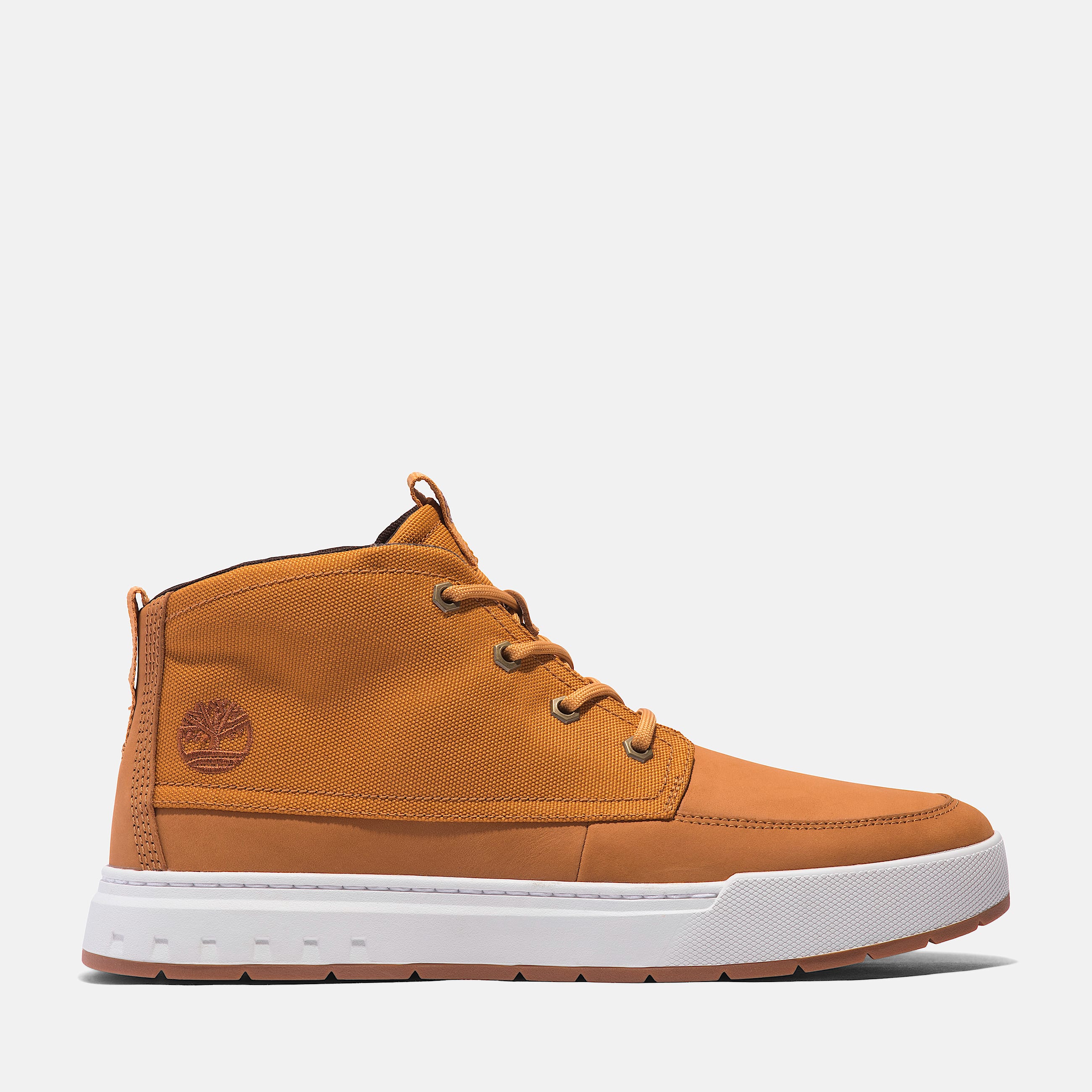 Mens Maple Grove Mid LaceUp Sneaker TBL Wheat Nubuck HERO