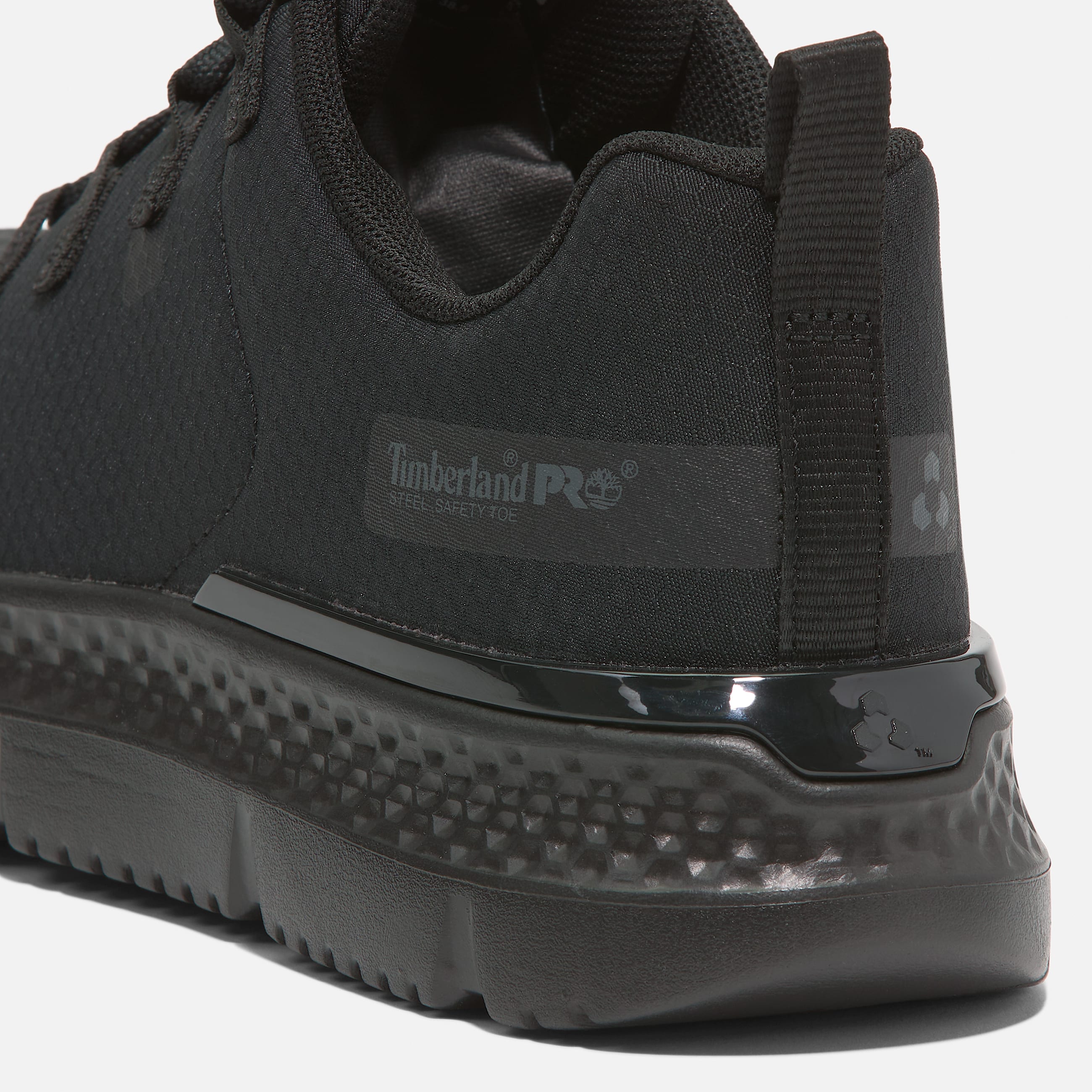 Womens Timberland PRO Intercept Athletic SteelToe Work Sneaker TBL Black ALT7