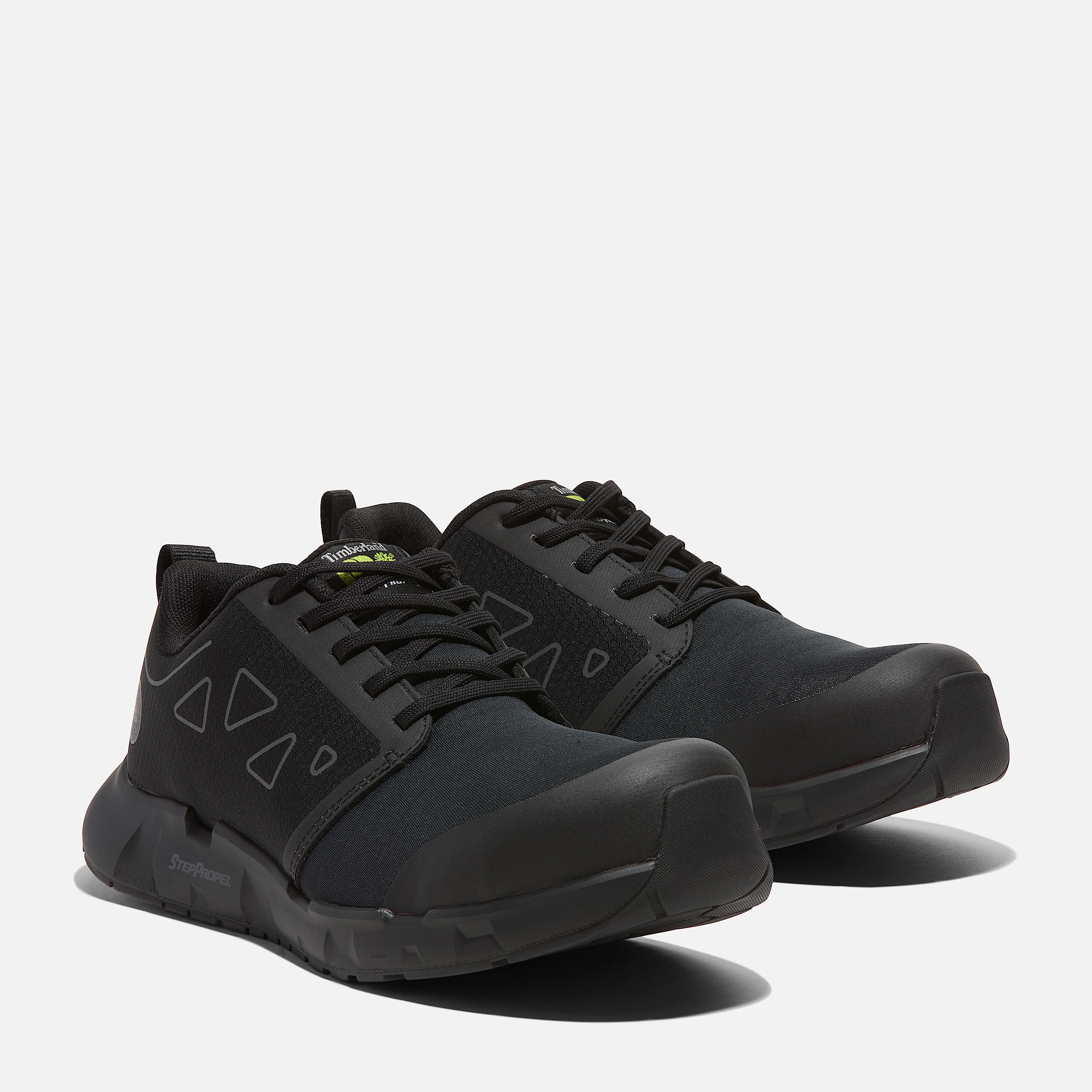 Mens Powertrain Sprint Alloy Toe Work Sneaker TBL Black ALT4