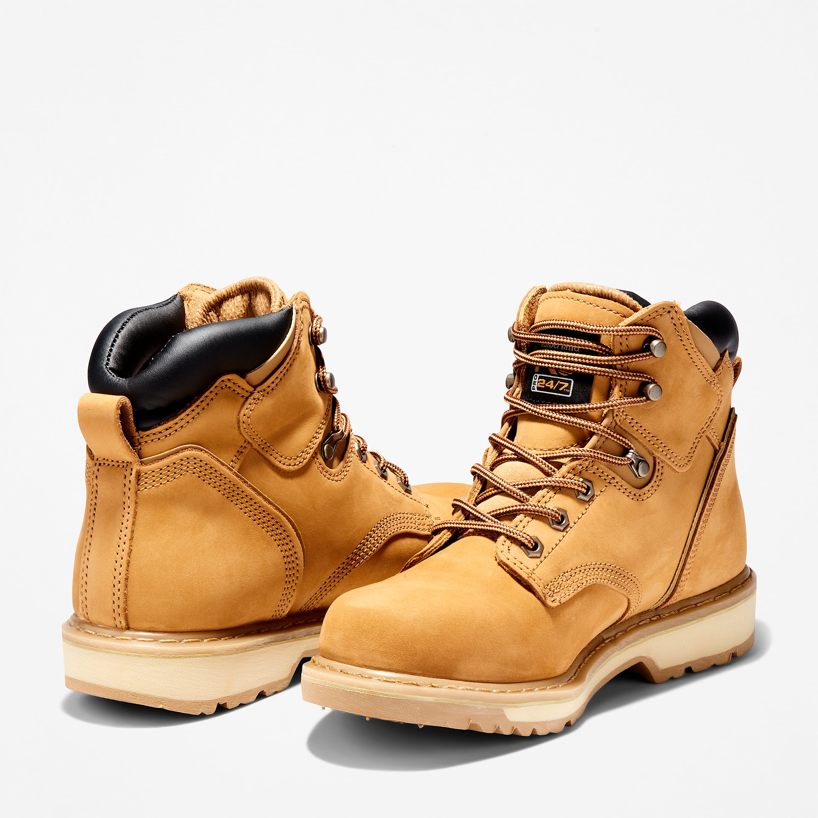 Mens Pit Boss 6 Work Boot TBL Wheat ALT5