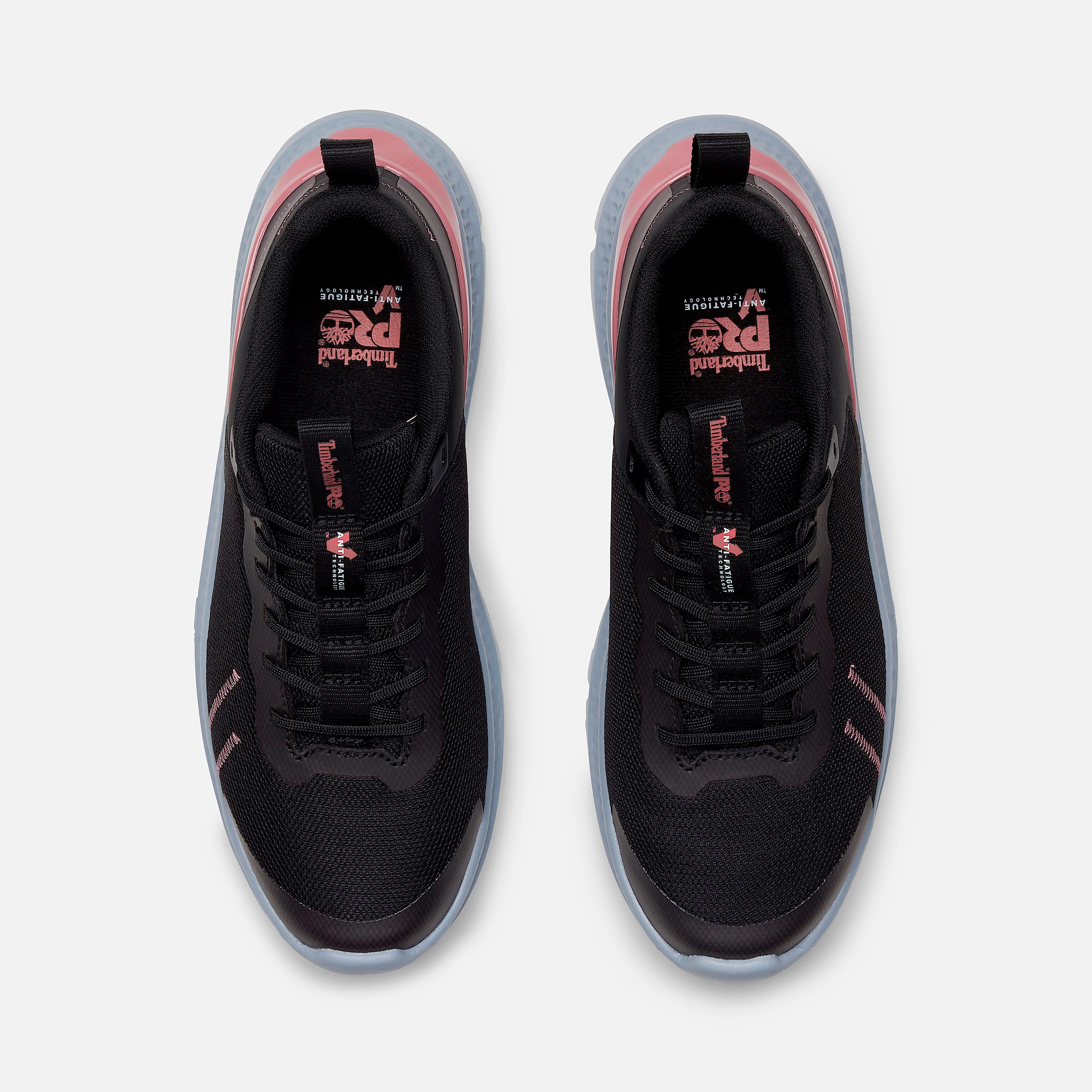 Sneakers deportivos de trabajo Timberland PRO Setra para mujer TBL NegroRosa ALT2