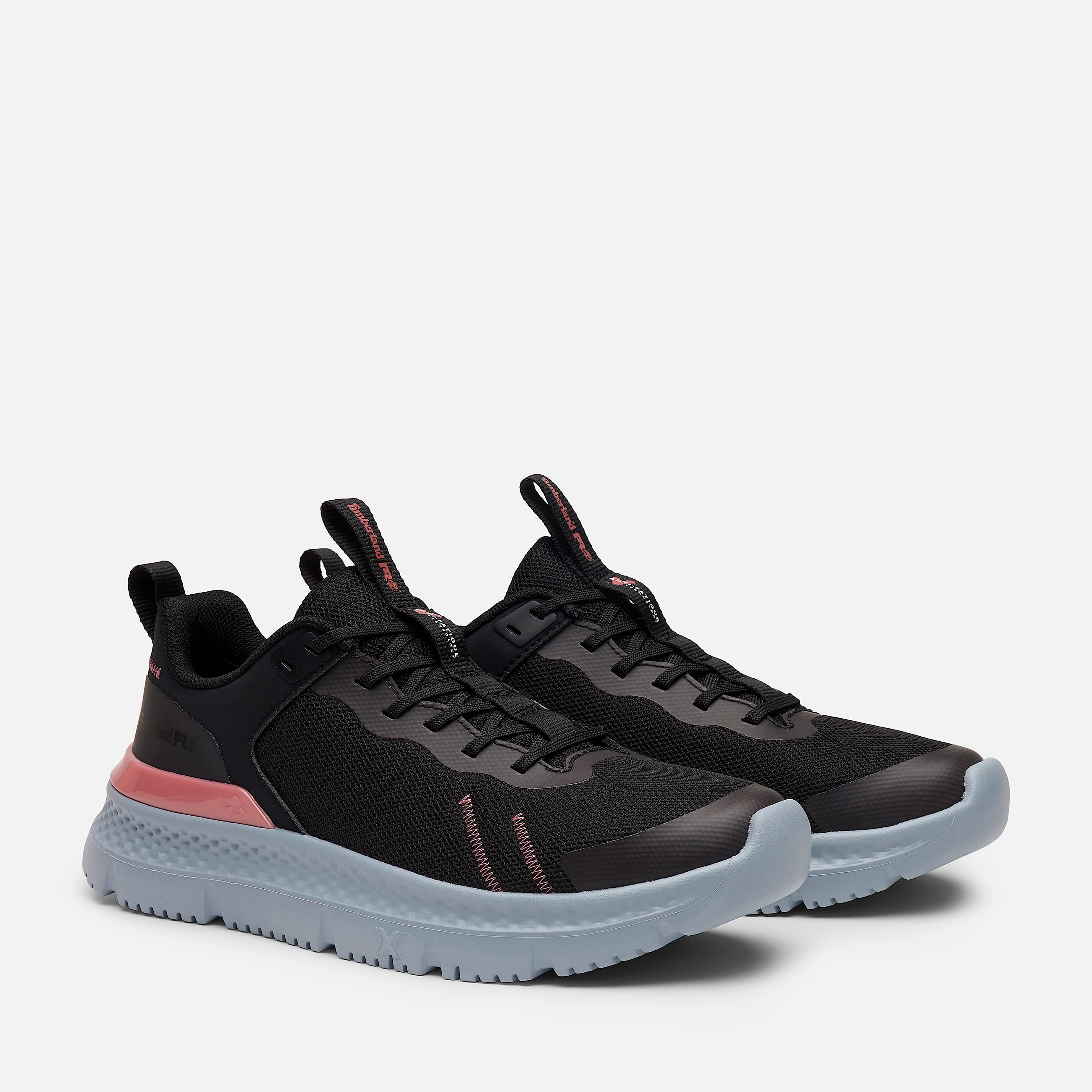 Sneakers deportivos de trabajo Timberland PRO Setra para mujer TBL NegroRosa ALT4