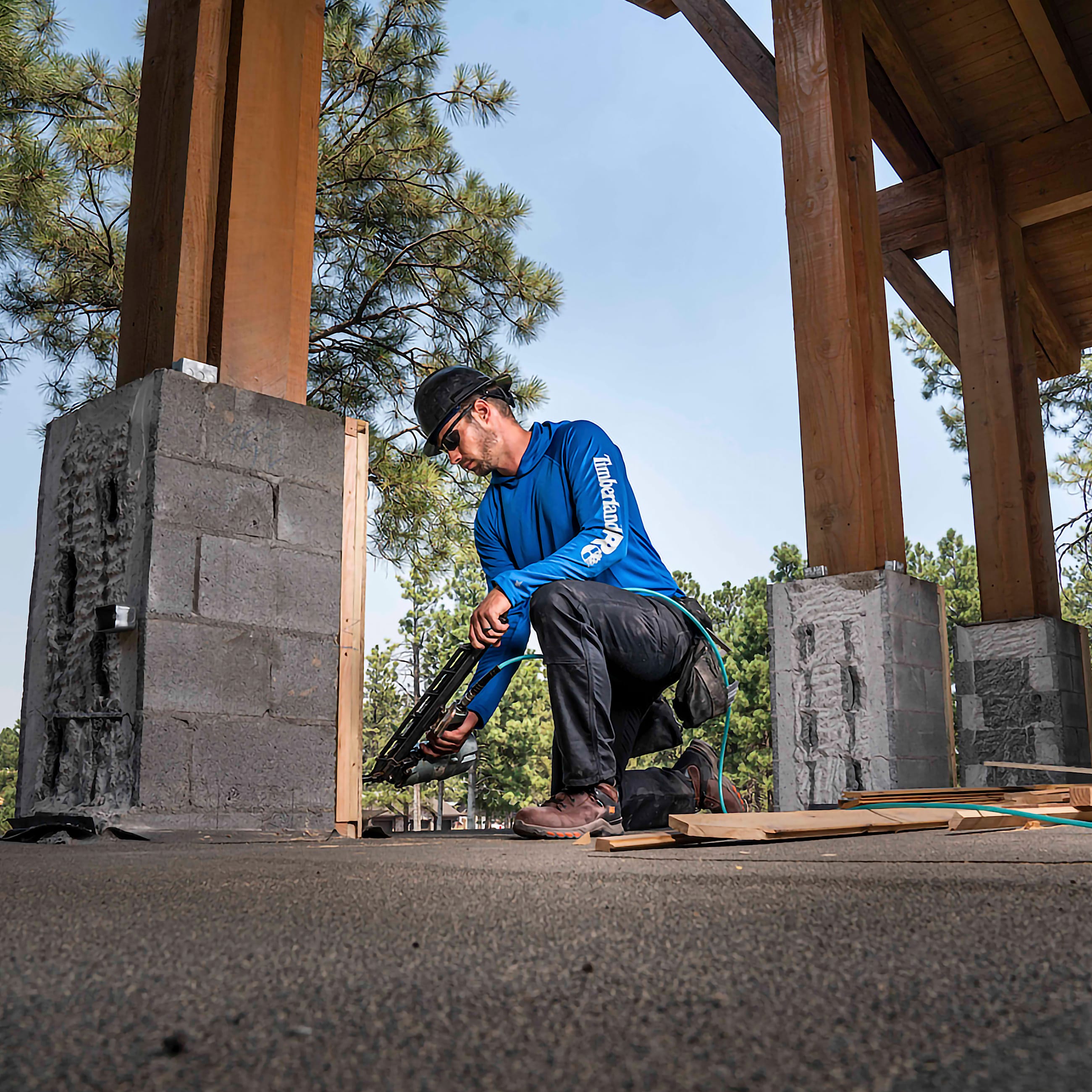 Mens Hypercharge 8 Composite Toe Waterproof Work Boot TBL Brown ALT7