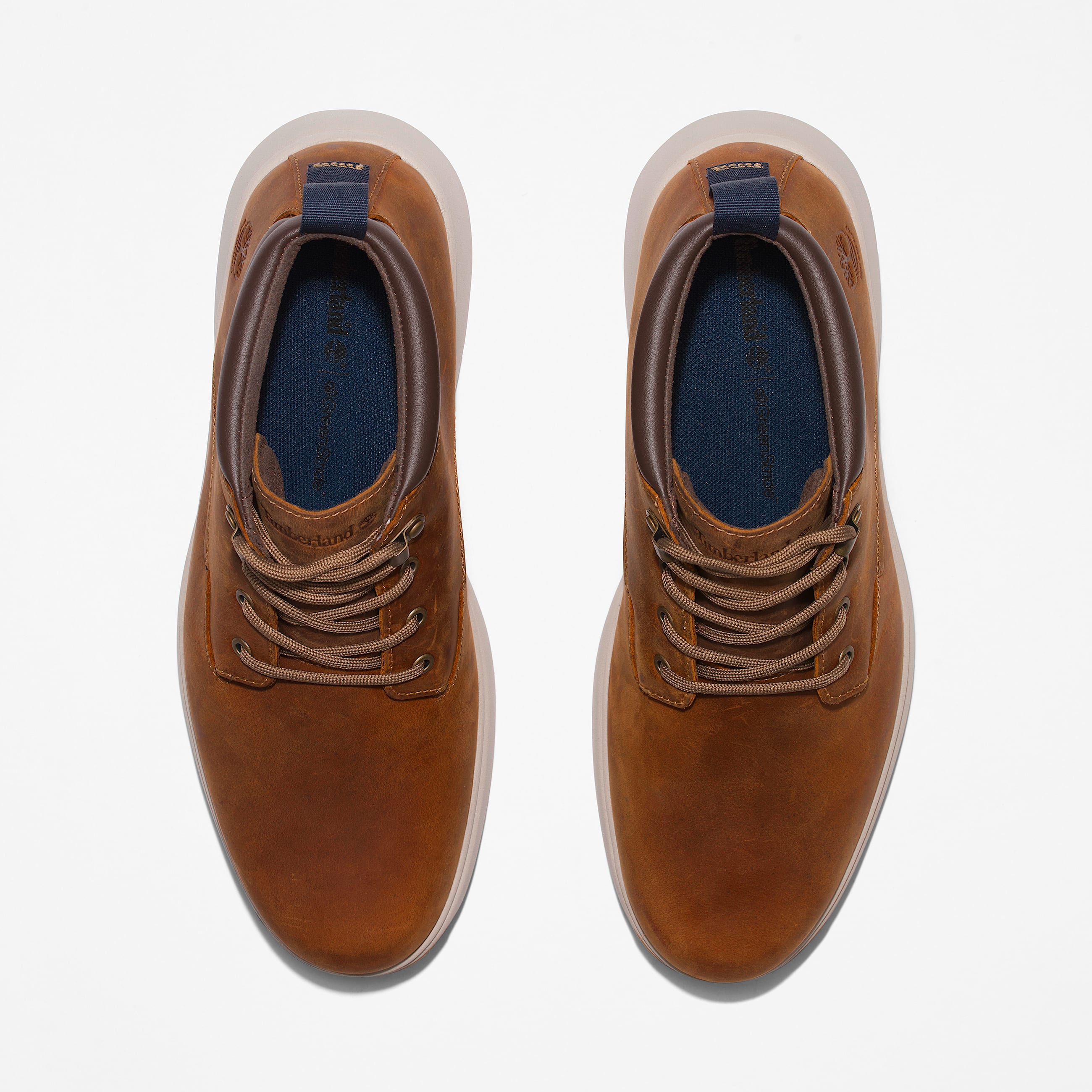 Mens GreenStride Atwells Ave Waterproof Chukka Boot TBL Rust FullGrain ALT2