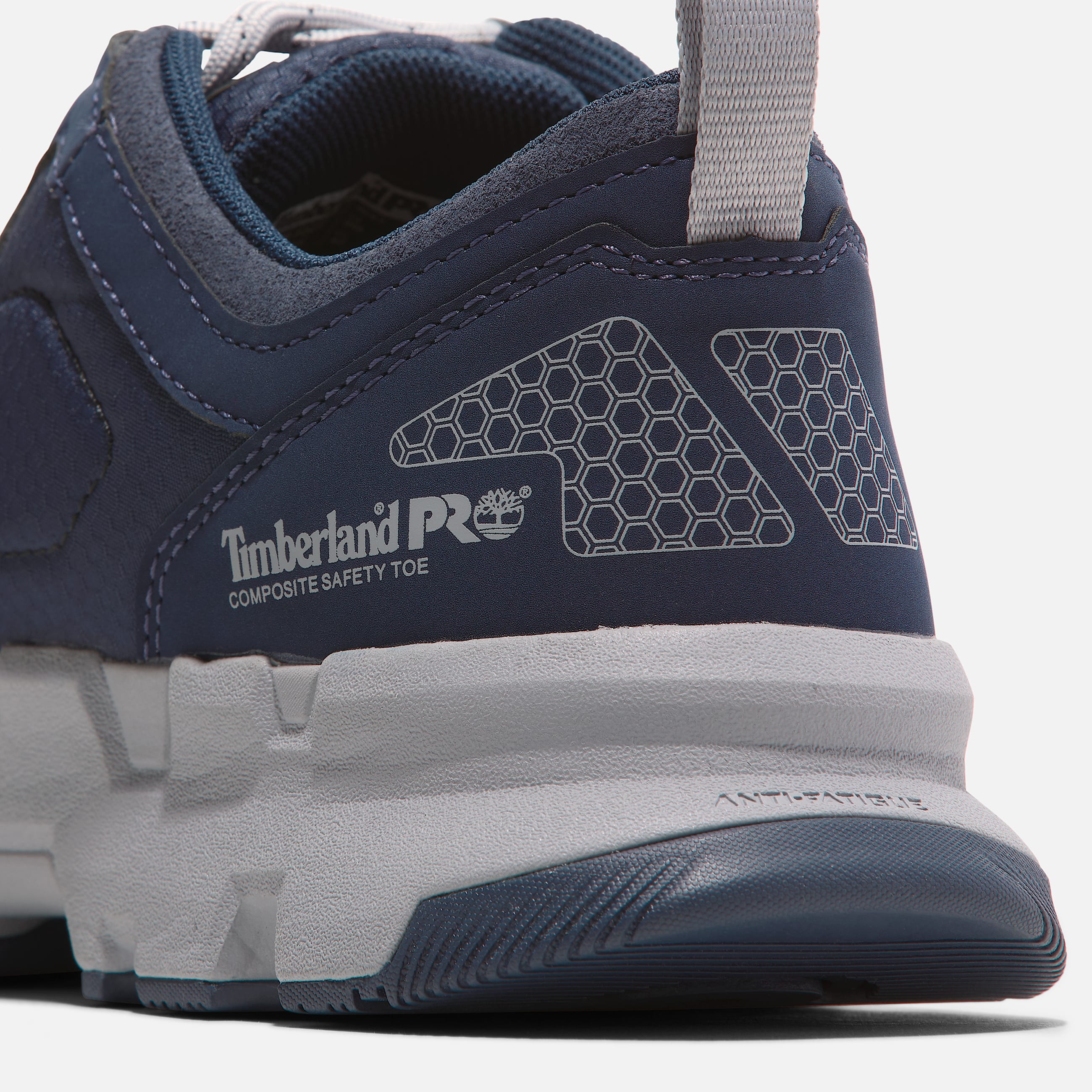 Mens Timberland PRO Powertrain EV Composite Toe Work Sneaker TBL NavyGrey ALT7