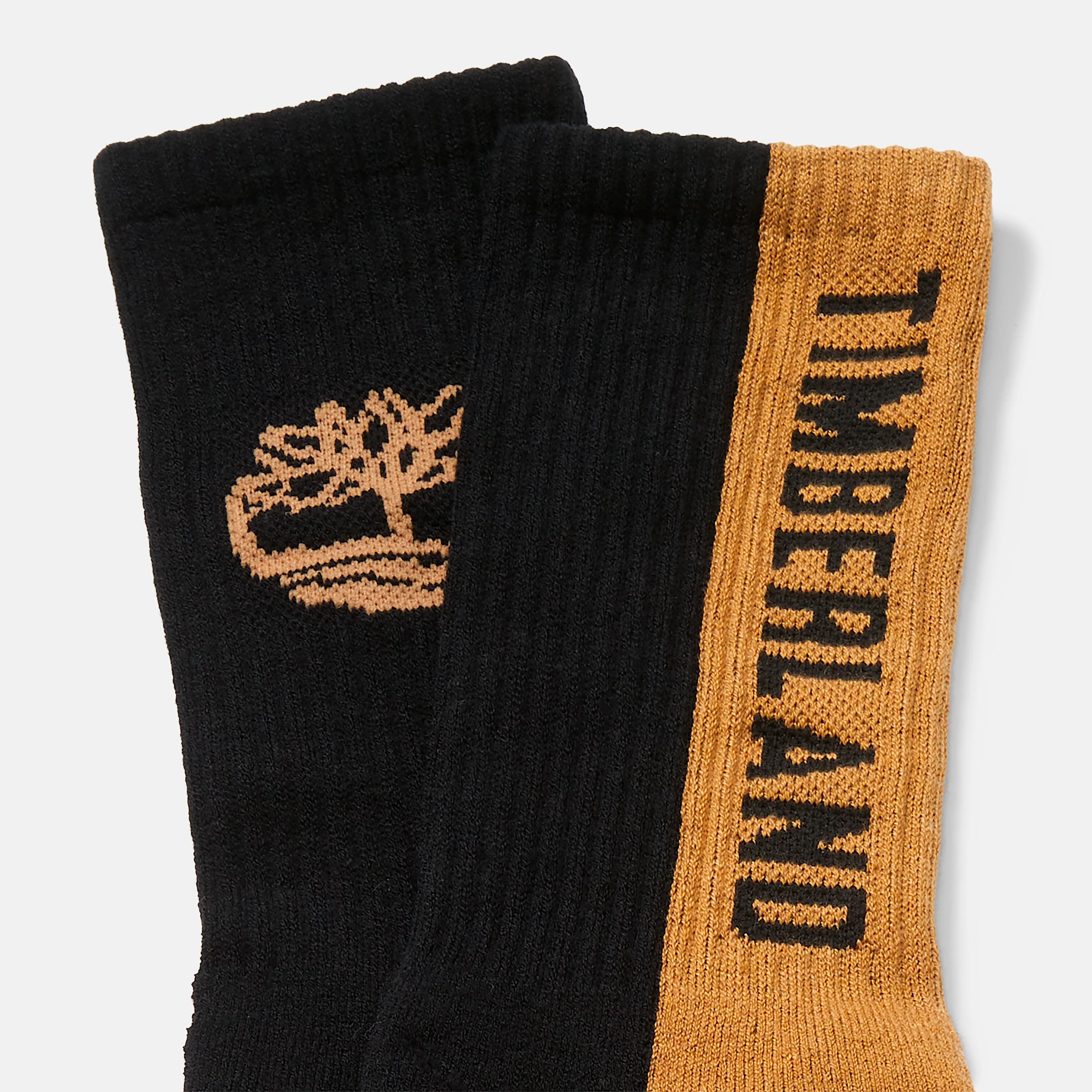 2Pack Half Split Full Cushion Boot Sock TBL Wheat Boot ALT1