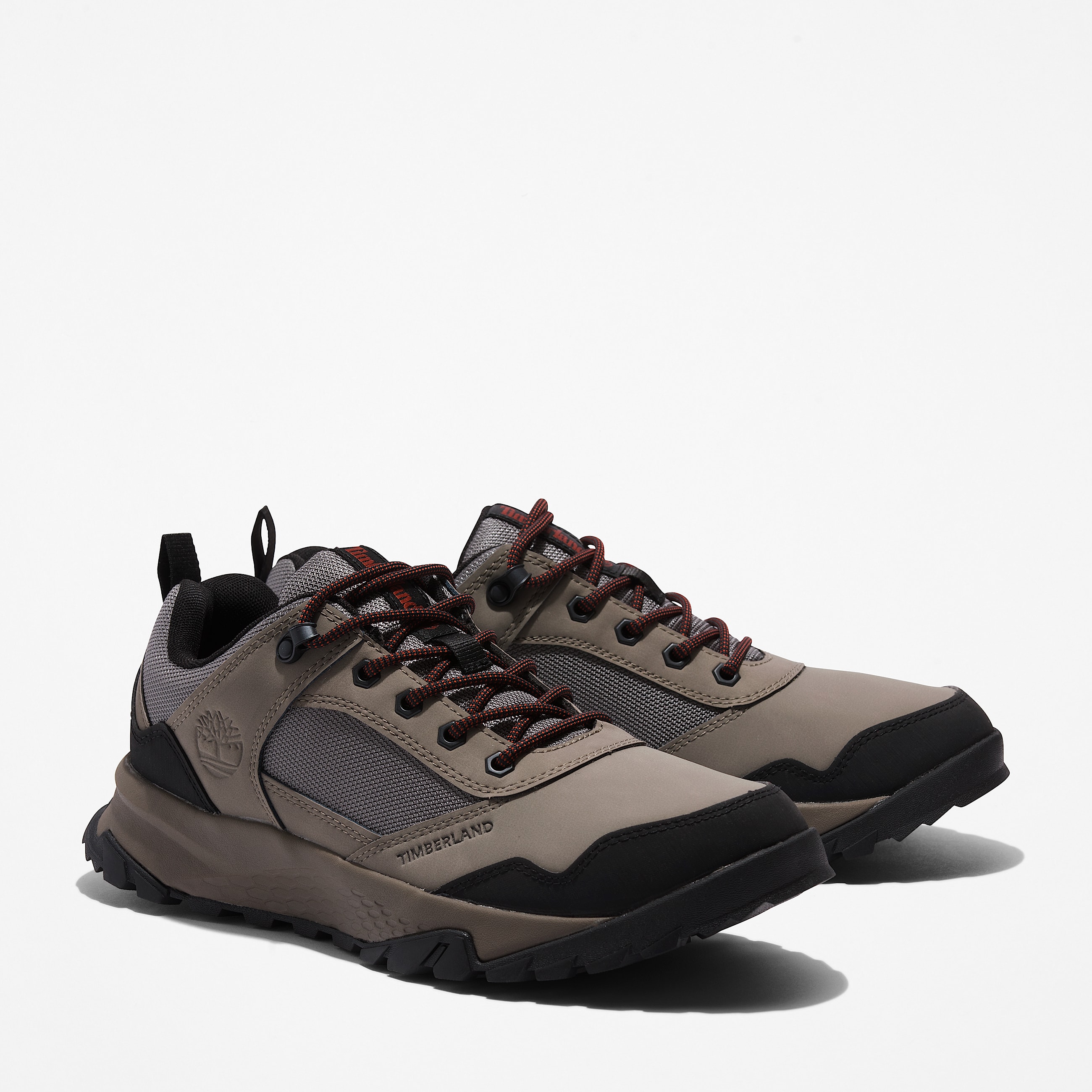 Mens Lincoln Peak Lite Hiking Shoe TBL Medium Grey Leather ALT4