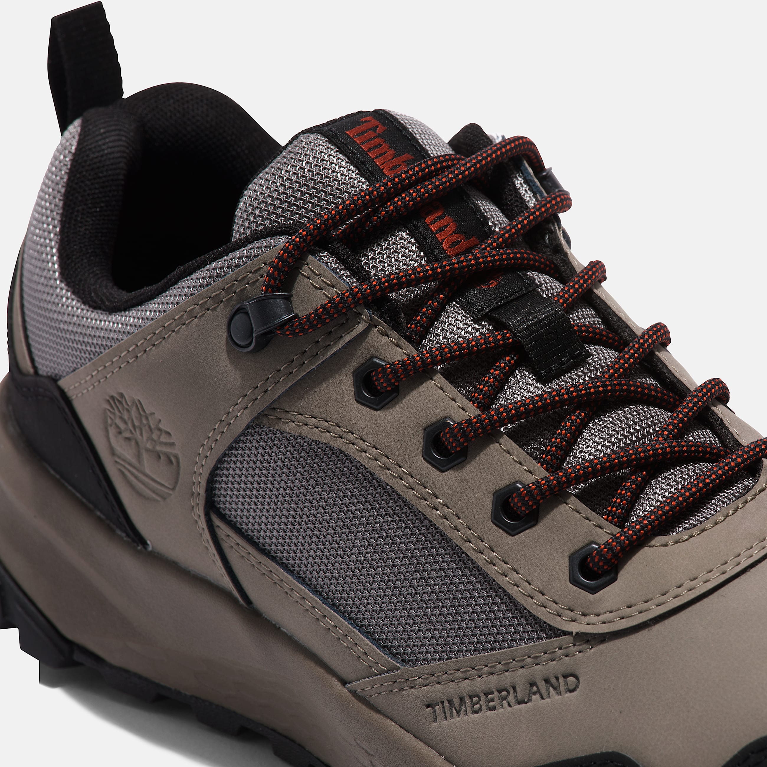 Mens Lincoln Peak Lite Hiking Shoe TBL Medium Grey Leather ALT7